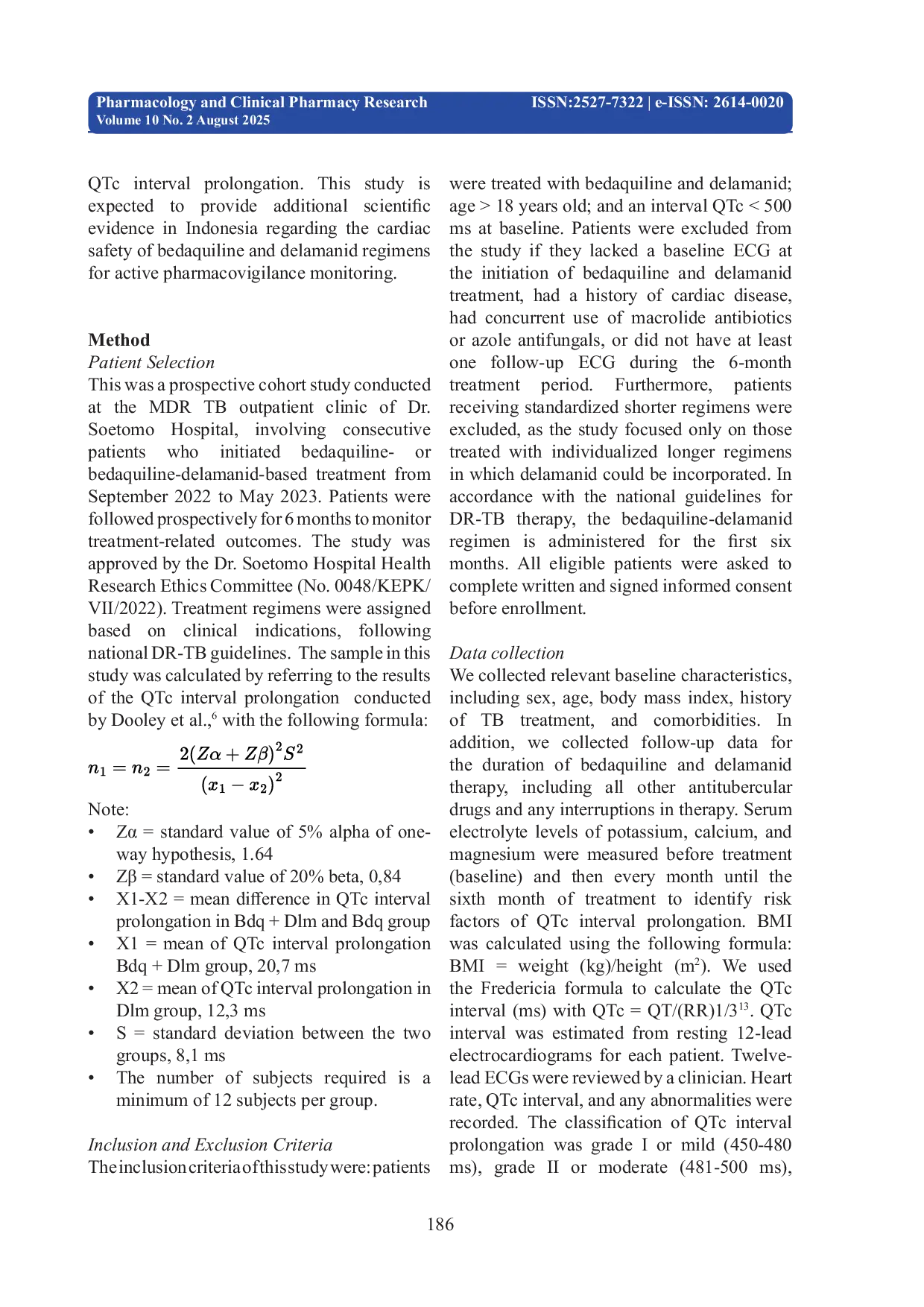JURIS QTc Interval Prolongation in Drug Resistant Tuberculosis Treated with Bedaquiline and Delamanid Under Programmatic Conditions