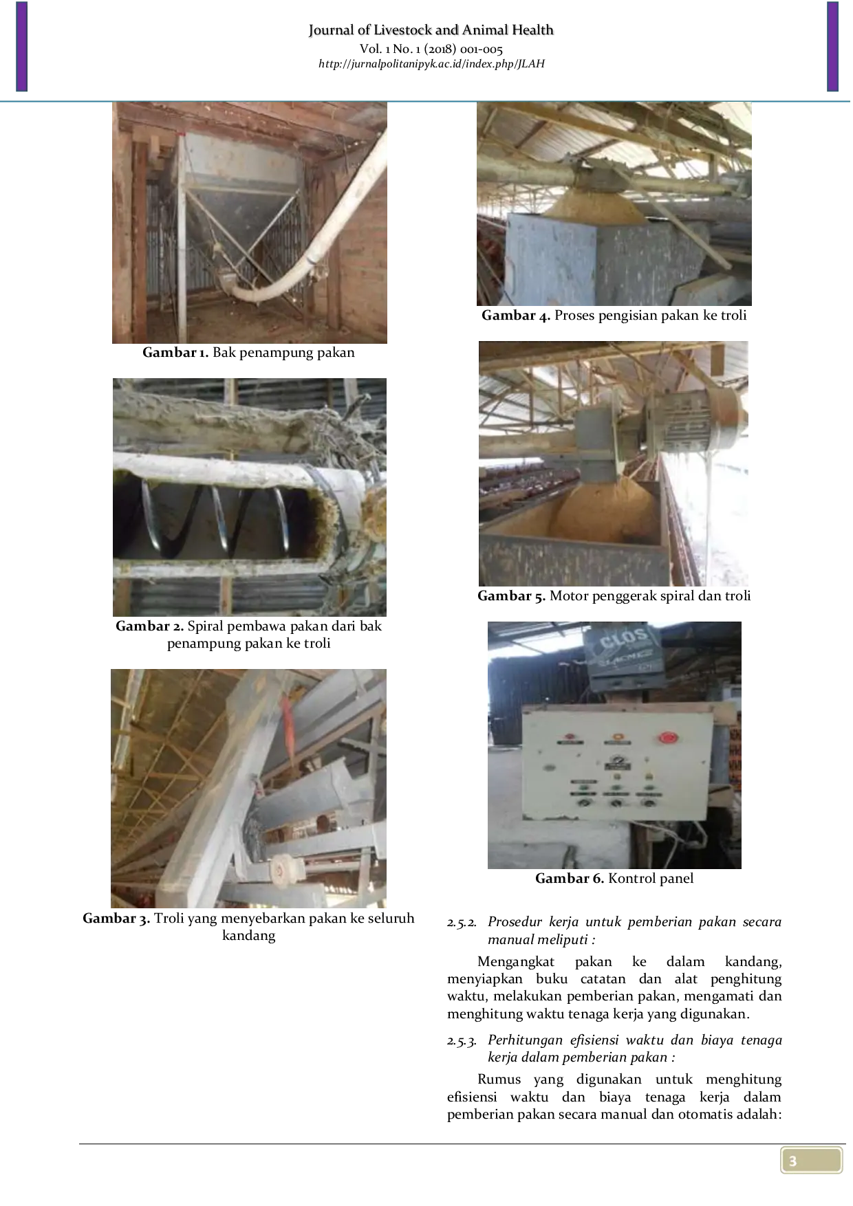 JURIS Penggunaan Mesin Penebar Pakan Untuk Efisiensi Waktu dan Biaya Tenaga Kerja di Peternakan Ayam Petelur