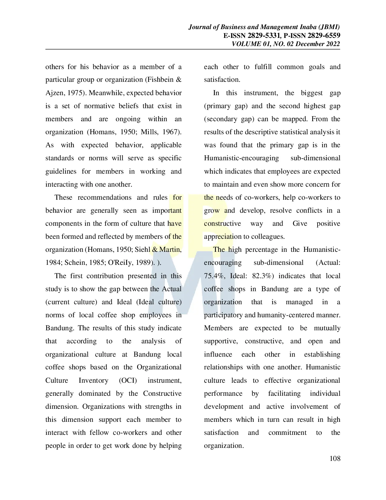 JURIS Organizational Culture Of Non Franchise Local Coffee Shop As A Form Of Social Entrepreneurship For Milenials