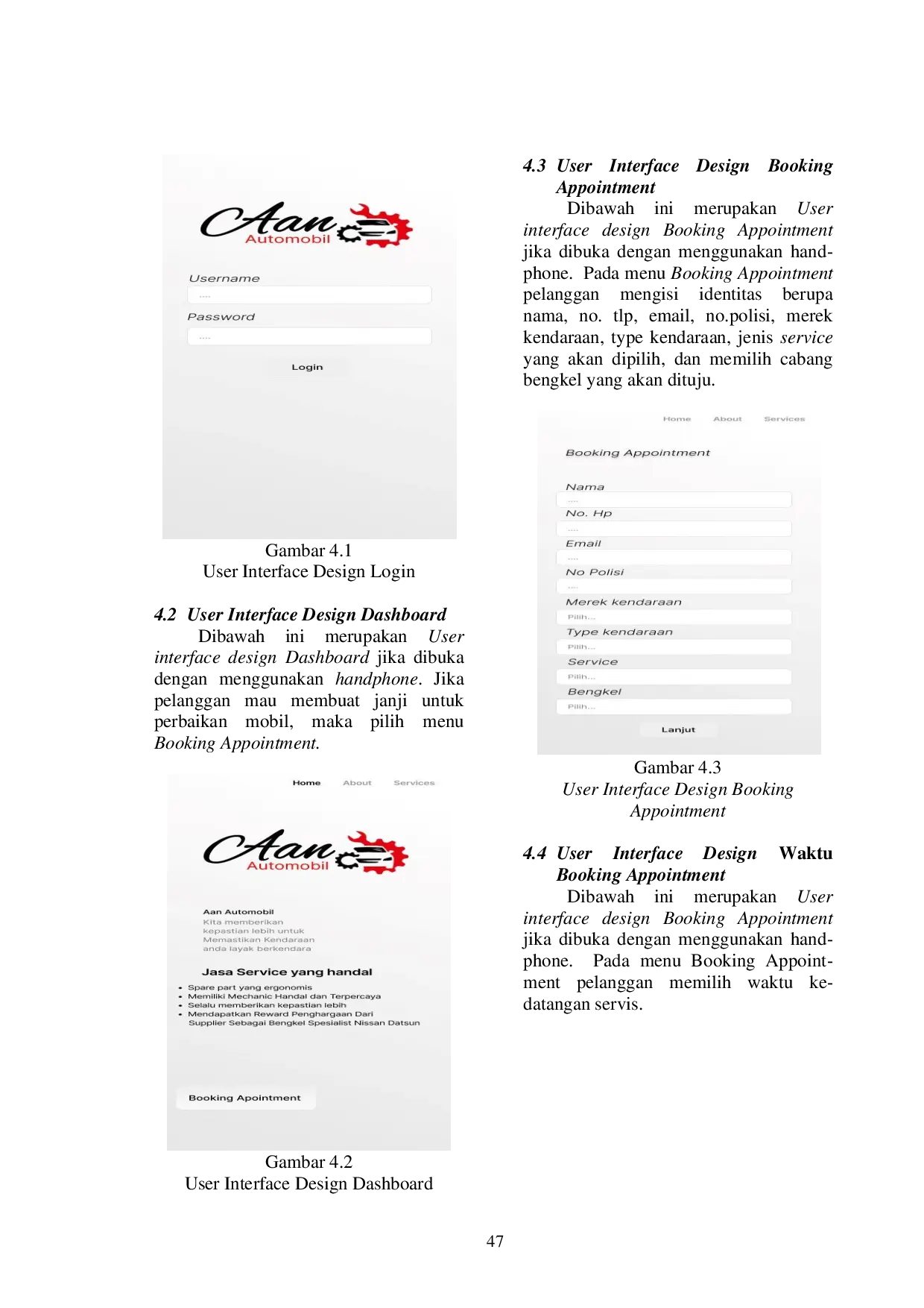 JURIS Web Based Service Appointment System Application Design Menggunakan Metode Design Sprint