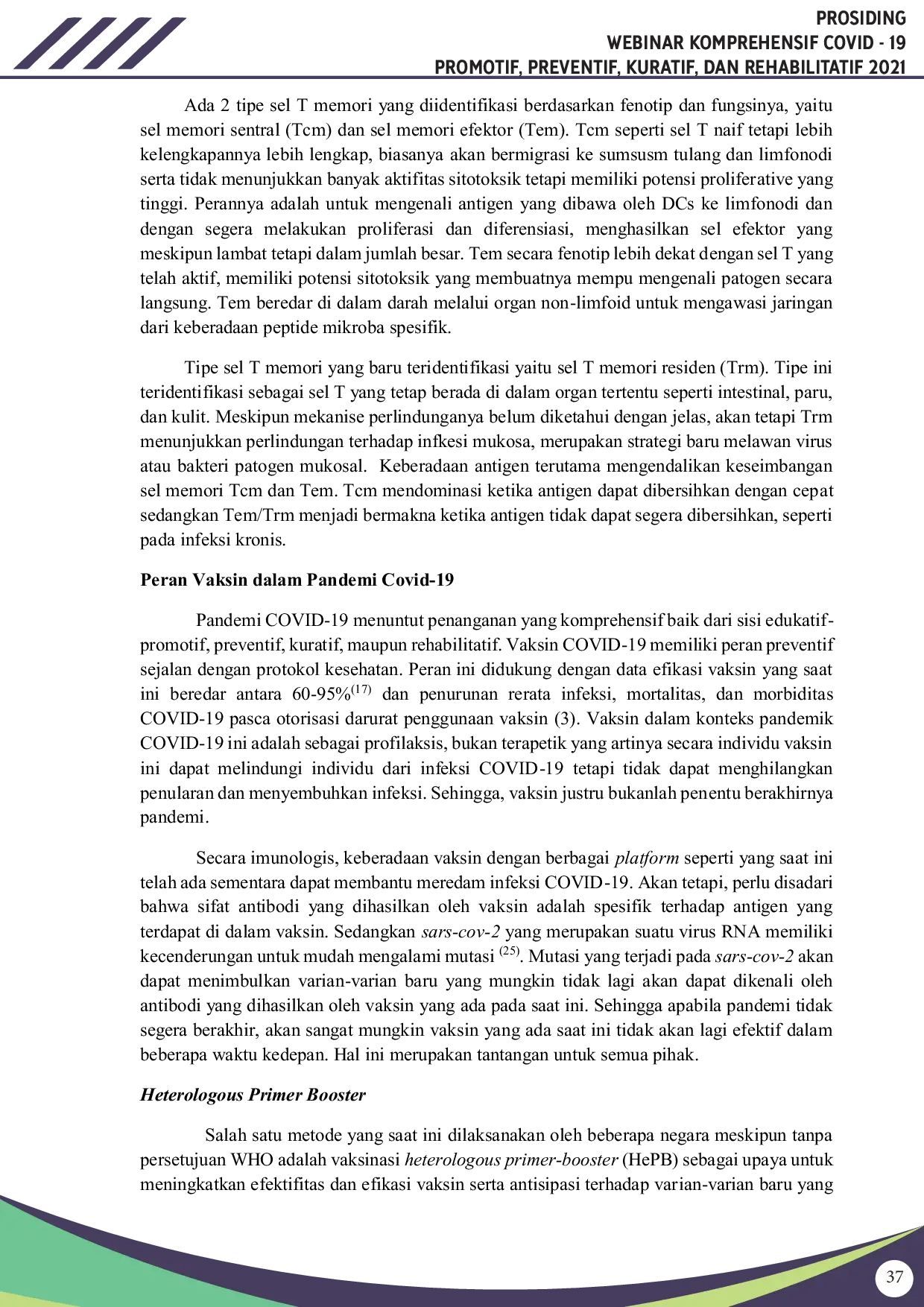 JURIS Mengenal Vaksin dan Vaksinasi dalam Pandemi COVID 19