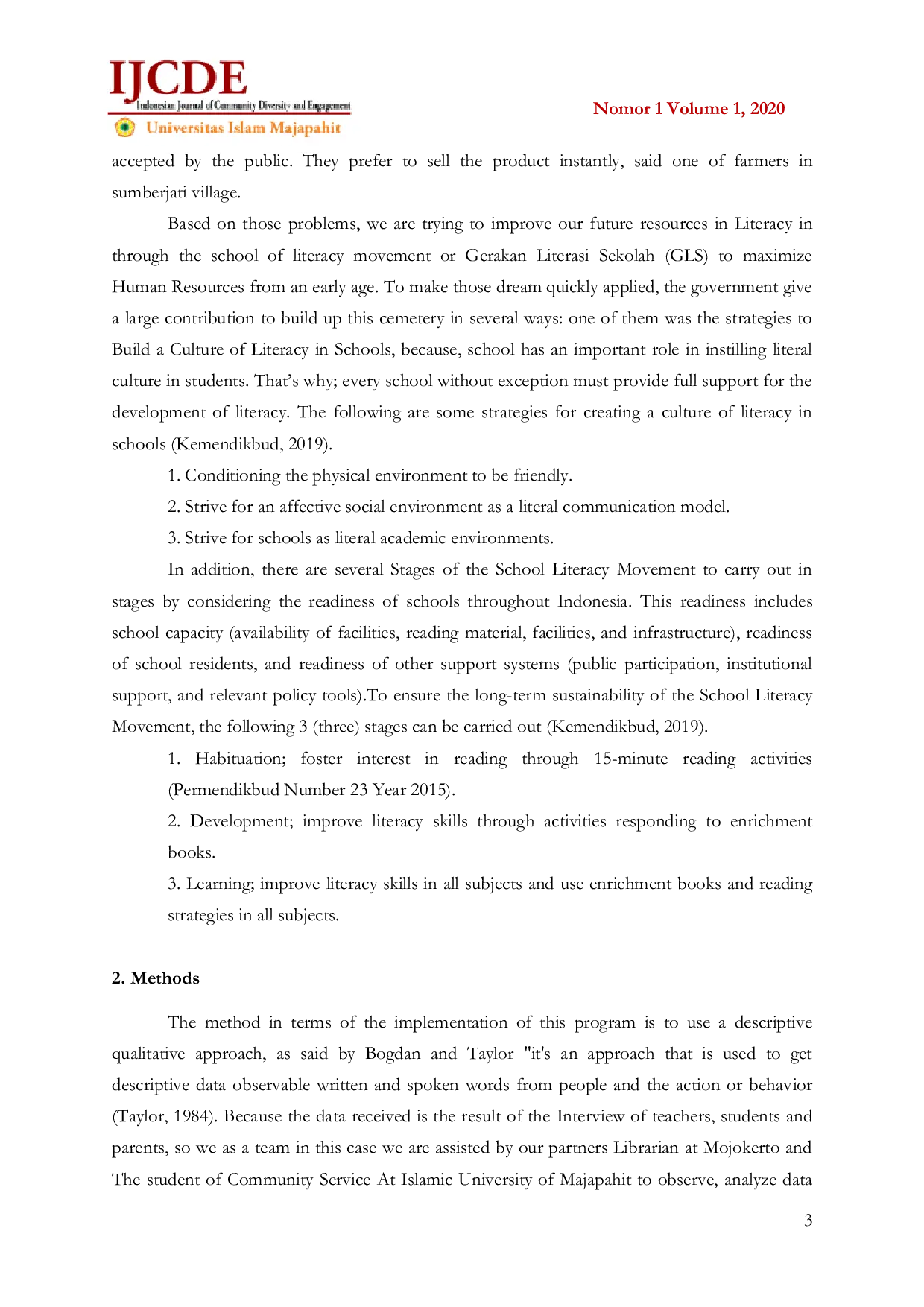 JURIS Encounter The Disappearance of Children Trough School Literacy Movement