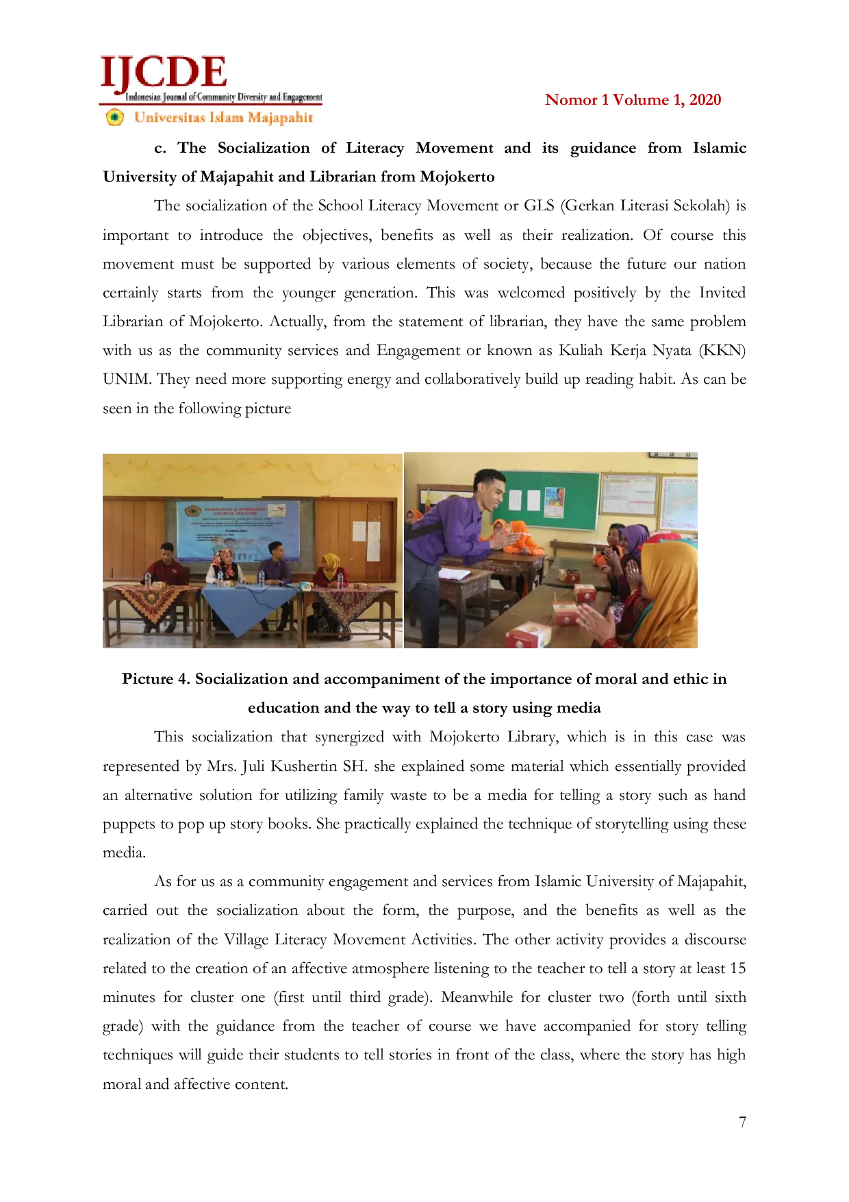 JURIS Encounter The Disappearance of Children Trough School Literacy Movement