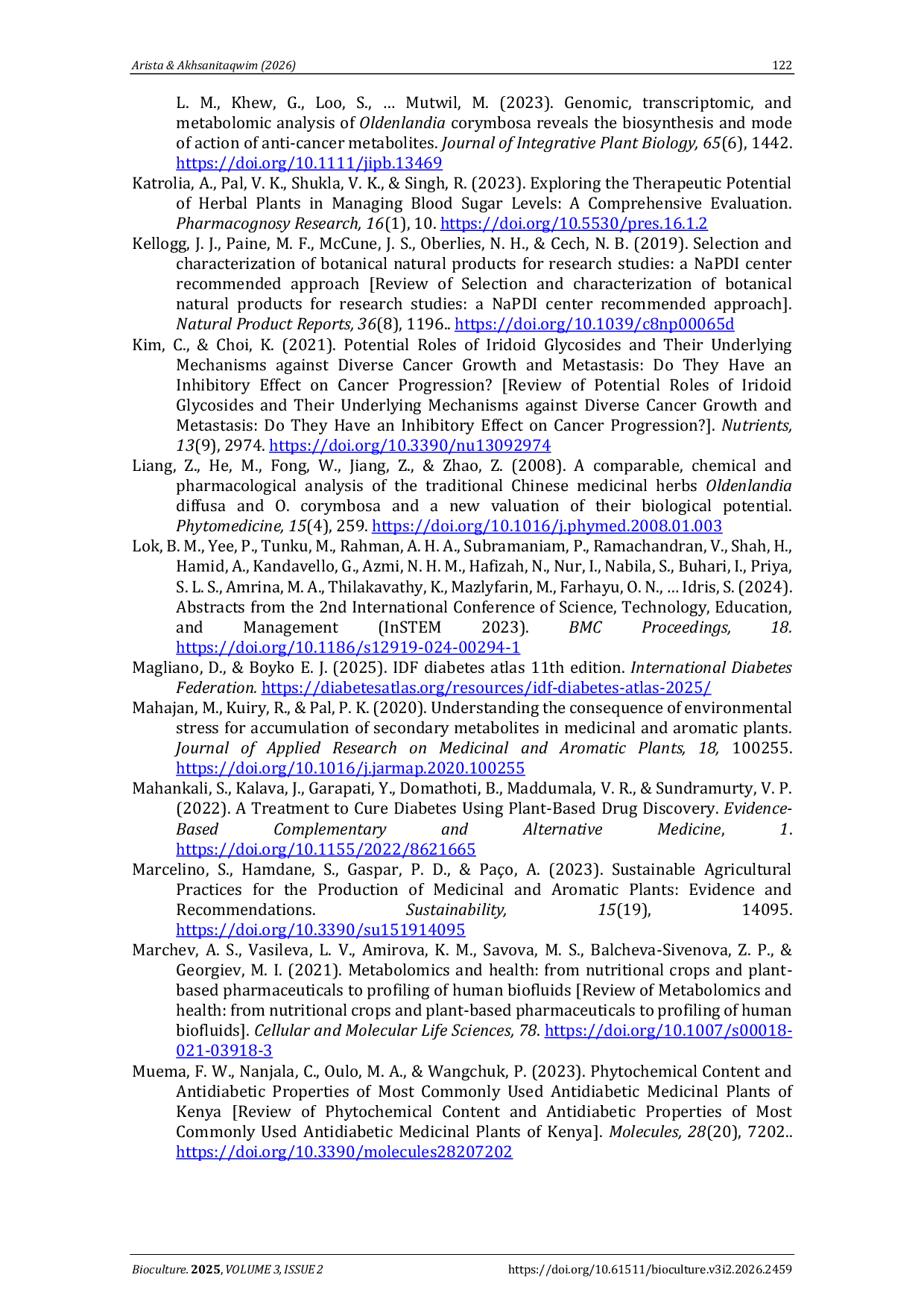 JURIS Bridging agronomy and pharmacology the antidiabetic promise of Oldenlandia