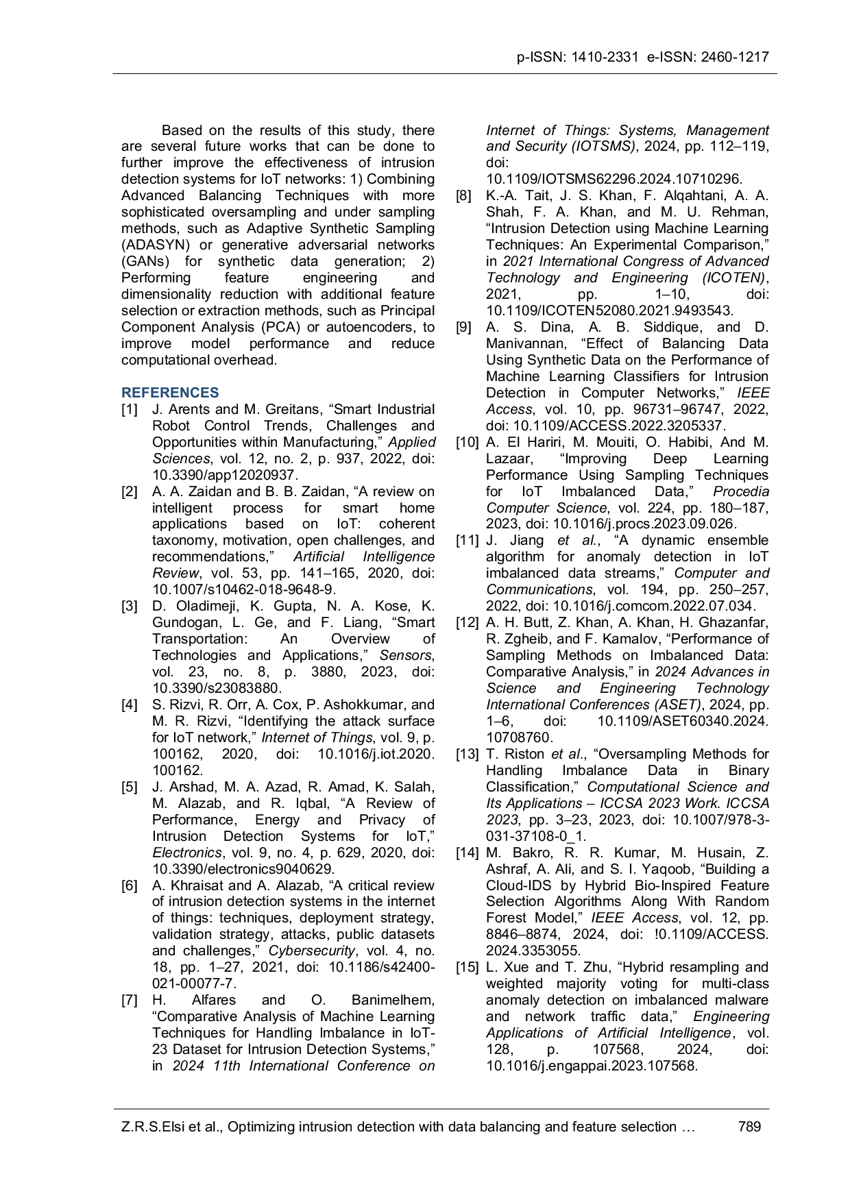 JURIS Optimizing intrusion detection with data balancing and feature selection techniques