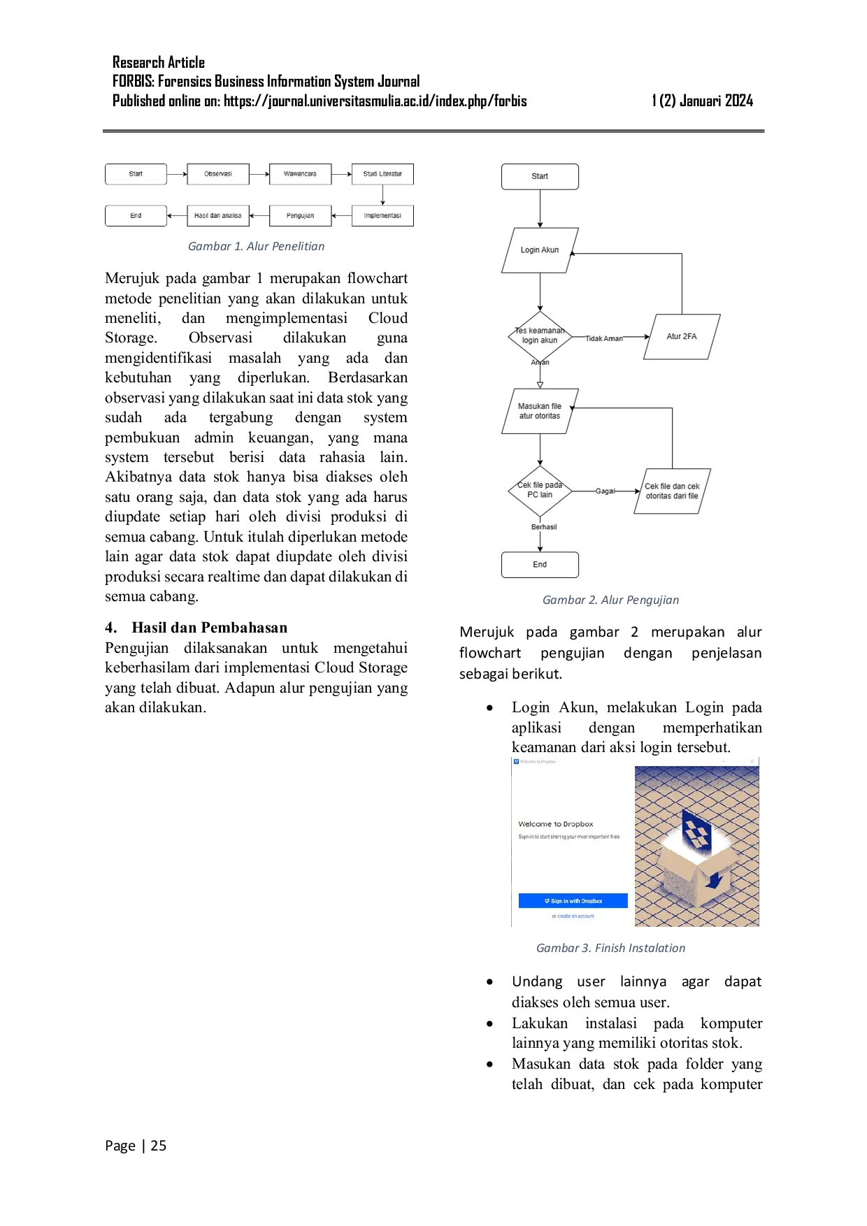 JURIS Pemanfaatan Software As A Service Sebagai Cloud Storage Berupa Dropbox