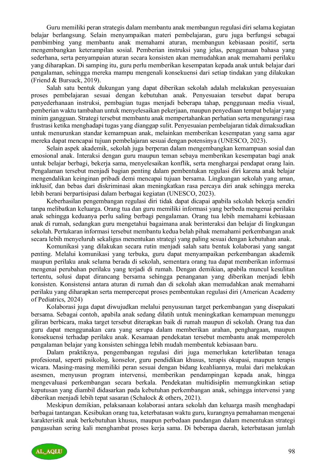 JURIS STRATEGI ORANG TUA DALAM MENGEMBANGKAN REGULASI DIRI ANAK DENGAN ADHD ANAK DENGAN DISABILITAS INTELEKTUAL Parental Strategies for Developing Self Regulation in Children with ADHD and Intellectual Dis
