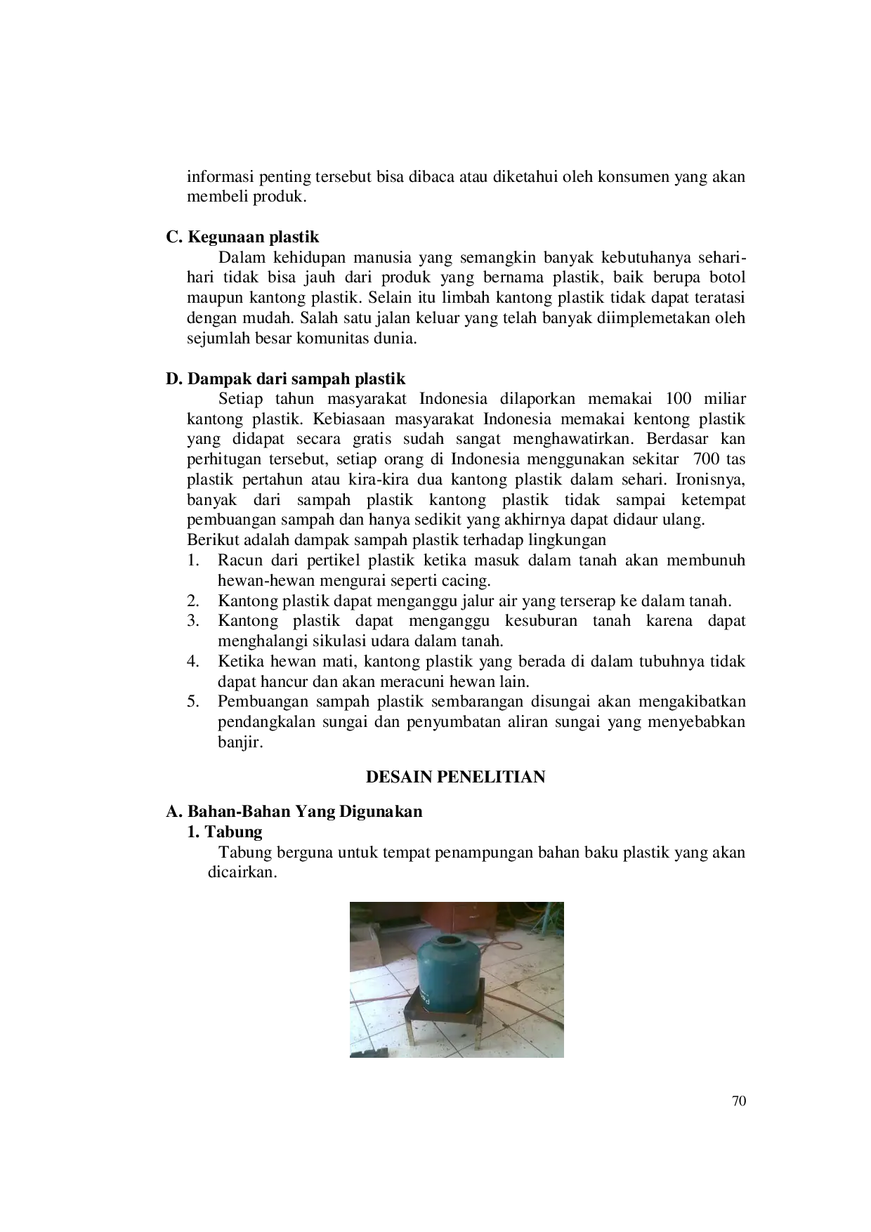 JURIS Alat Pembuatan Minyak Tanah Dari Sampah Plastik