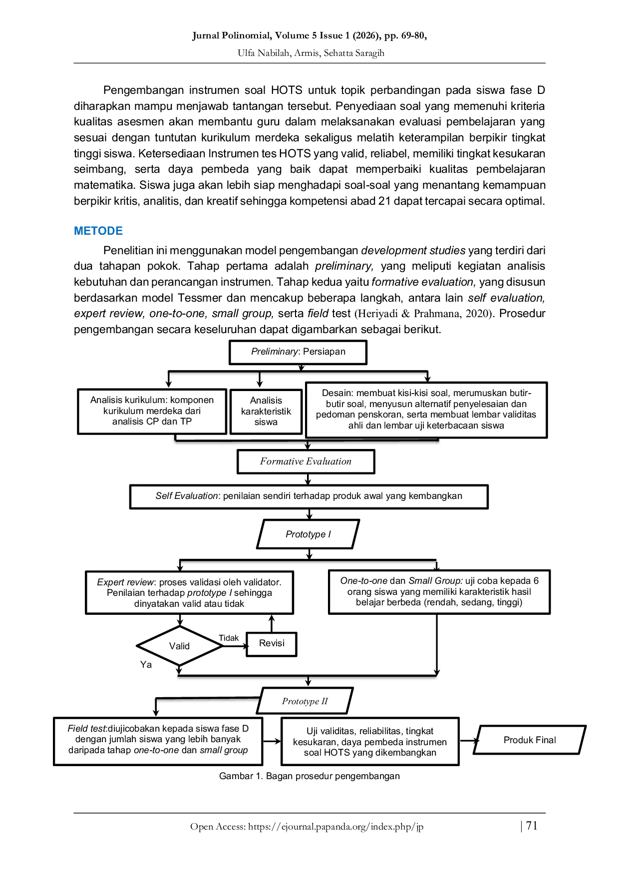 JURIS Pengembangan Instrumen Tes Higher Order Thinking Skills HOTS Konten Perbandingan untuk Siswa Fase D