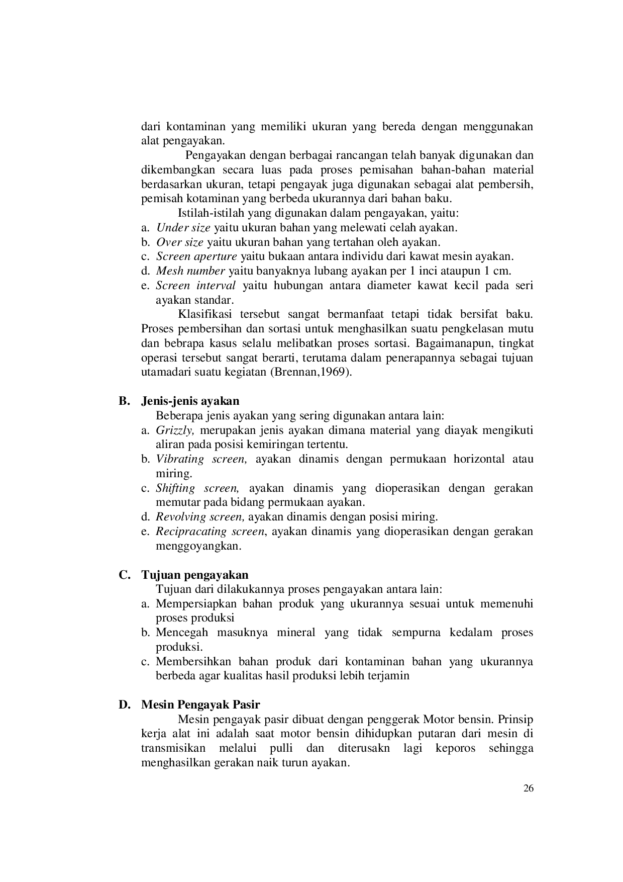 JURIS Perencanaan Konstruksi Rangka Mesin Pengayak Pasir