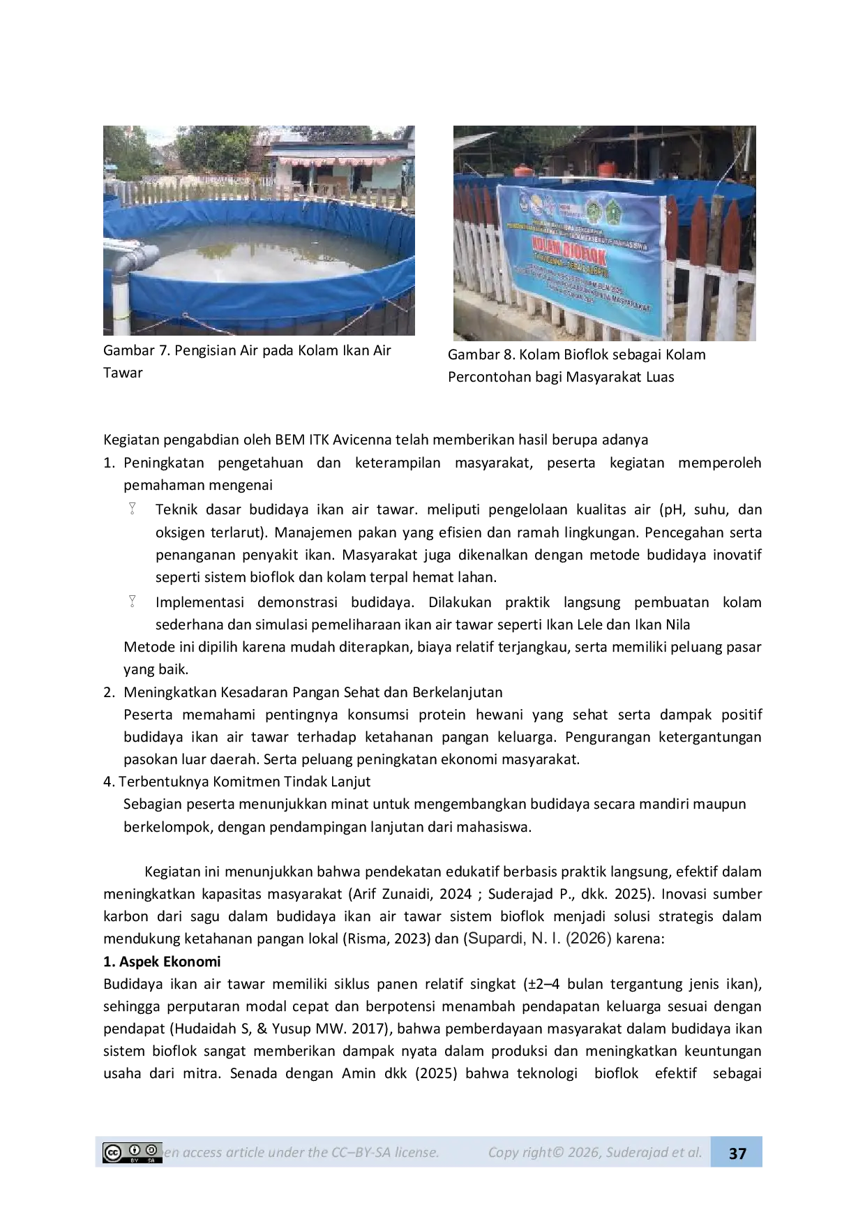 JURIS BEM ITK Avicenna Mengabdi Inovasi Budidaya Ikan Air Tawar untuk Mewujudkan Pangan Sehat dan Berkelanjutan