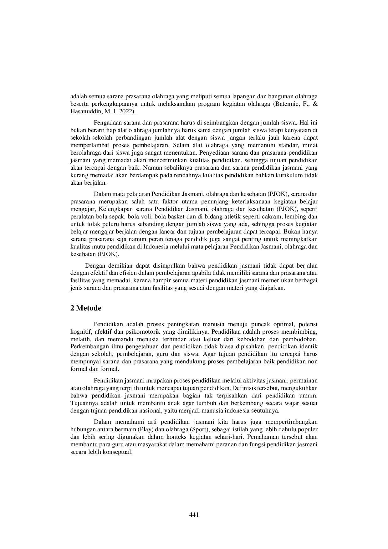 JURIS Survei Sarana Dan Prasarana Pendidikan Jasmani Olahraga Dan Kesehatan PJOK SMAN 19 Makassar