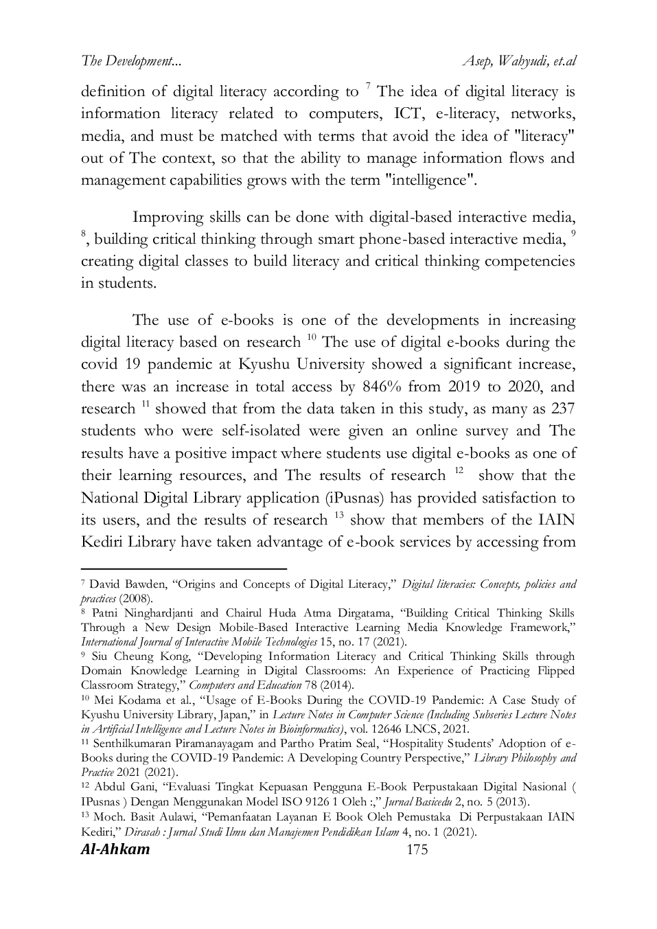 JURIS The Development Of Web Based Islamic Law E Book Library Application in Sharia Faculty UIN Sultan Maulana Hasanuddin Banten