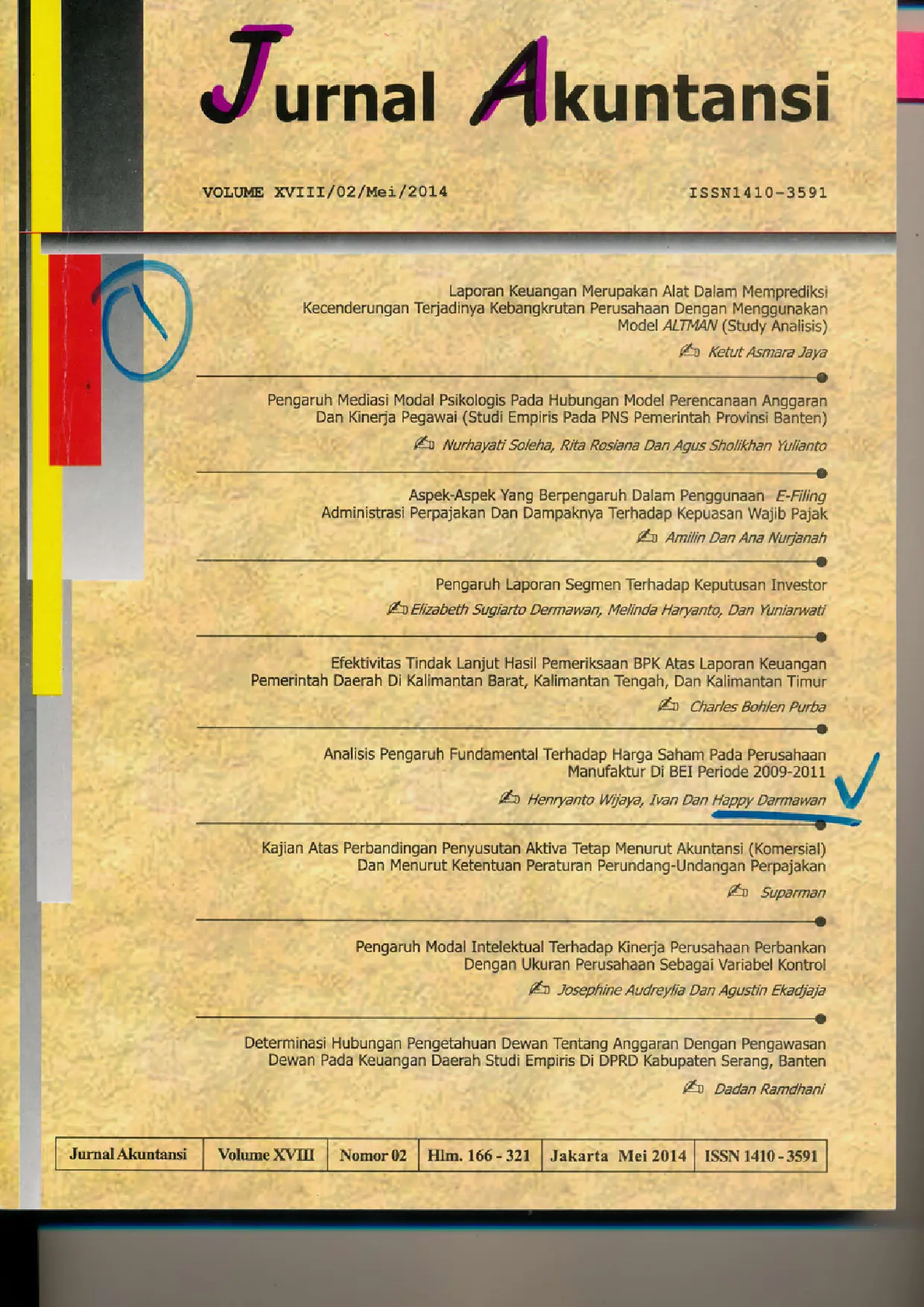 juris Analisis Faktor Fundamental Terhadap Harga Saham Pada Perusahaan Manufaktur Di BEI Periode 2009 2011