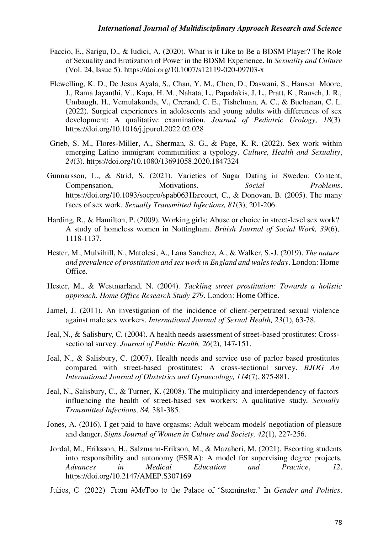 juris Development of the sex industry and the spread of prostitution in advanced European civilization