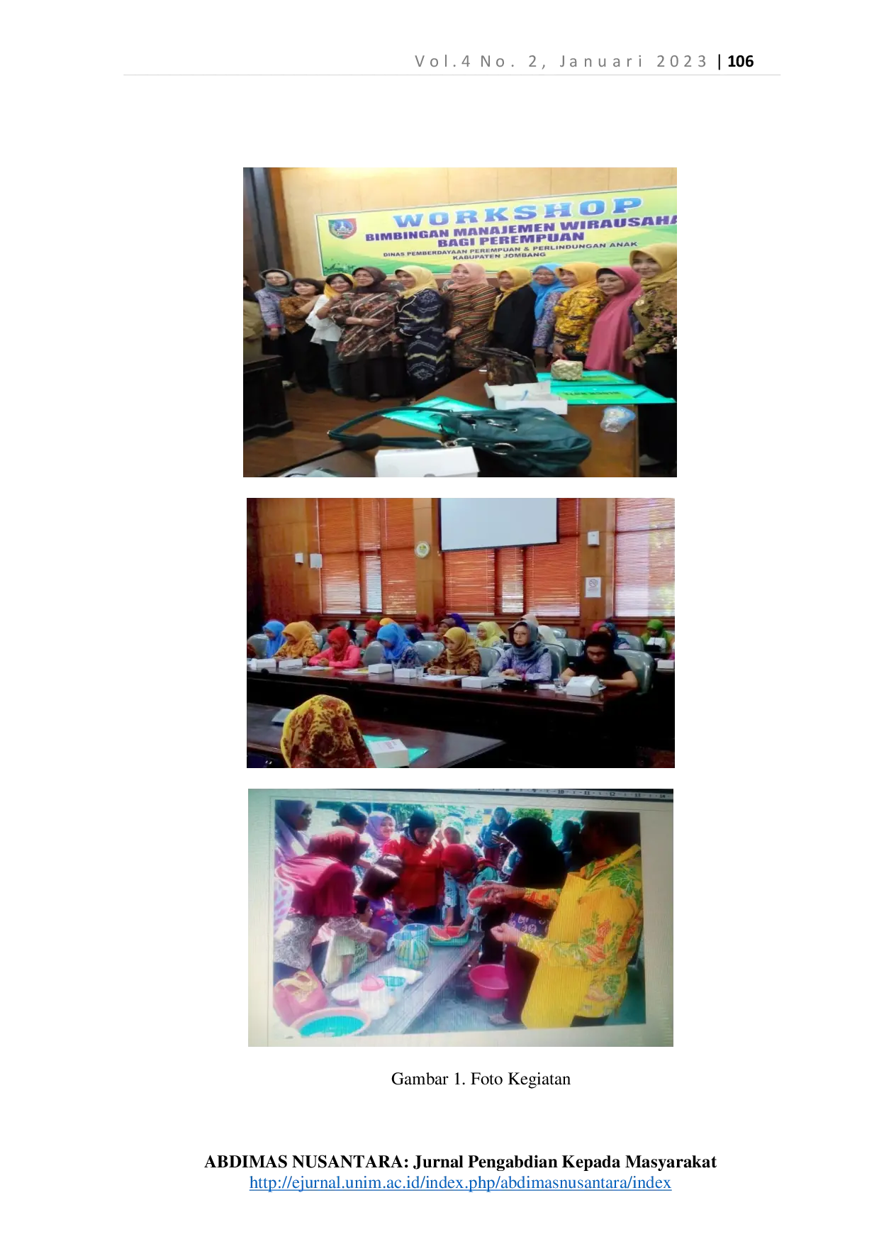 JURIS Penyuluhan Sosialisasi Materi Motivasi Pemberdayaan Ekonomi Perempuandan Manajemen Pemasaran Hasil Industri Rumahan Bagi Forum Penguatan Perkumpulan Puspa Arimbi Di Kabupaten Jombang