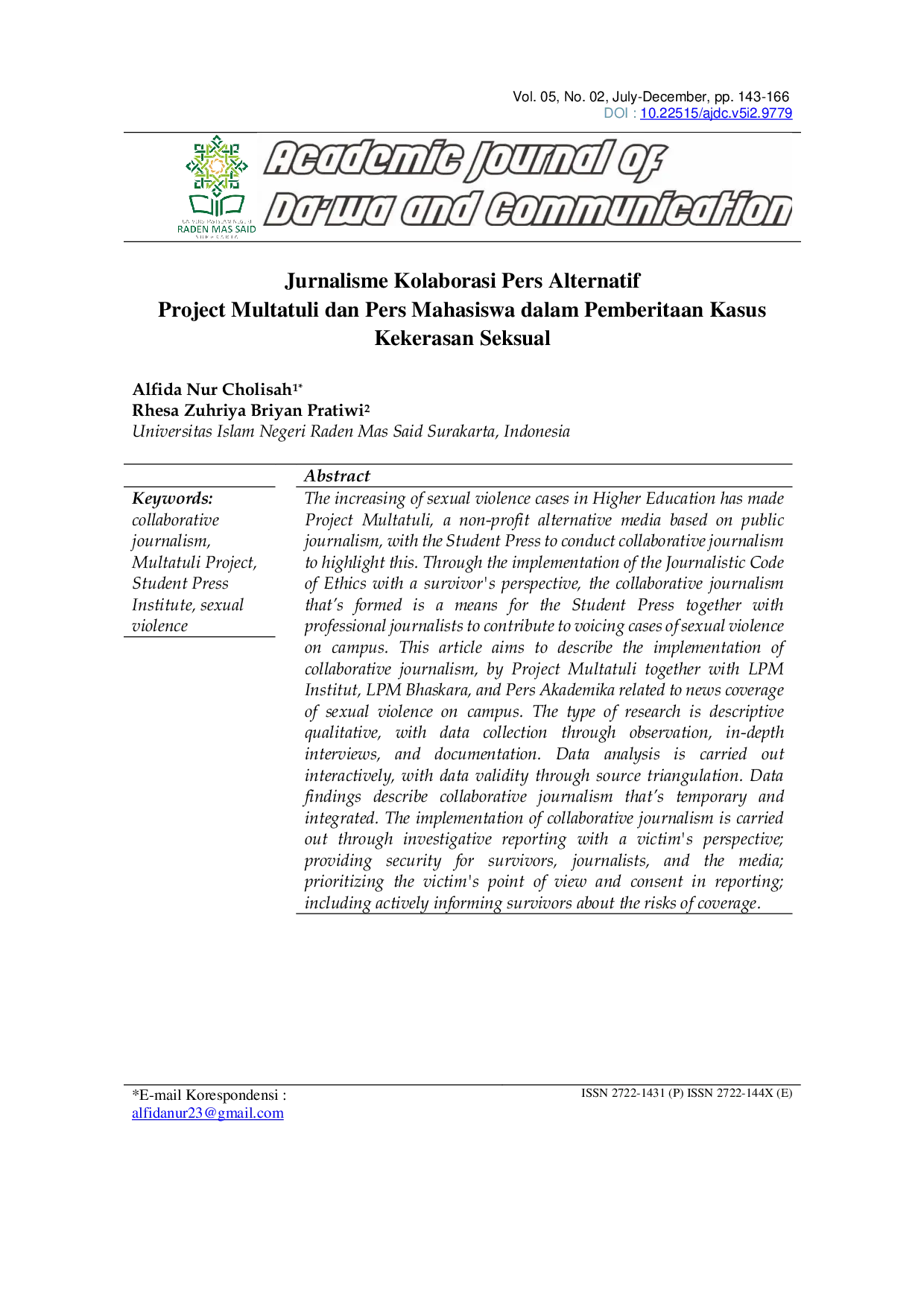 JURIS Project Multatuli Feat Lembaga Pers Mahasiswa Implementasi Jurnalisme Kolaborasi dalam Pemberitaan Kasus Kekerasan Seksual