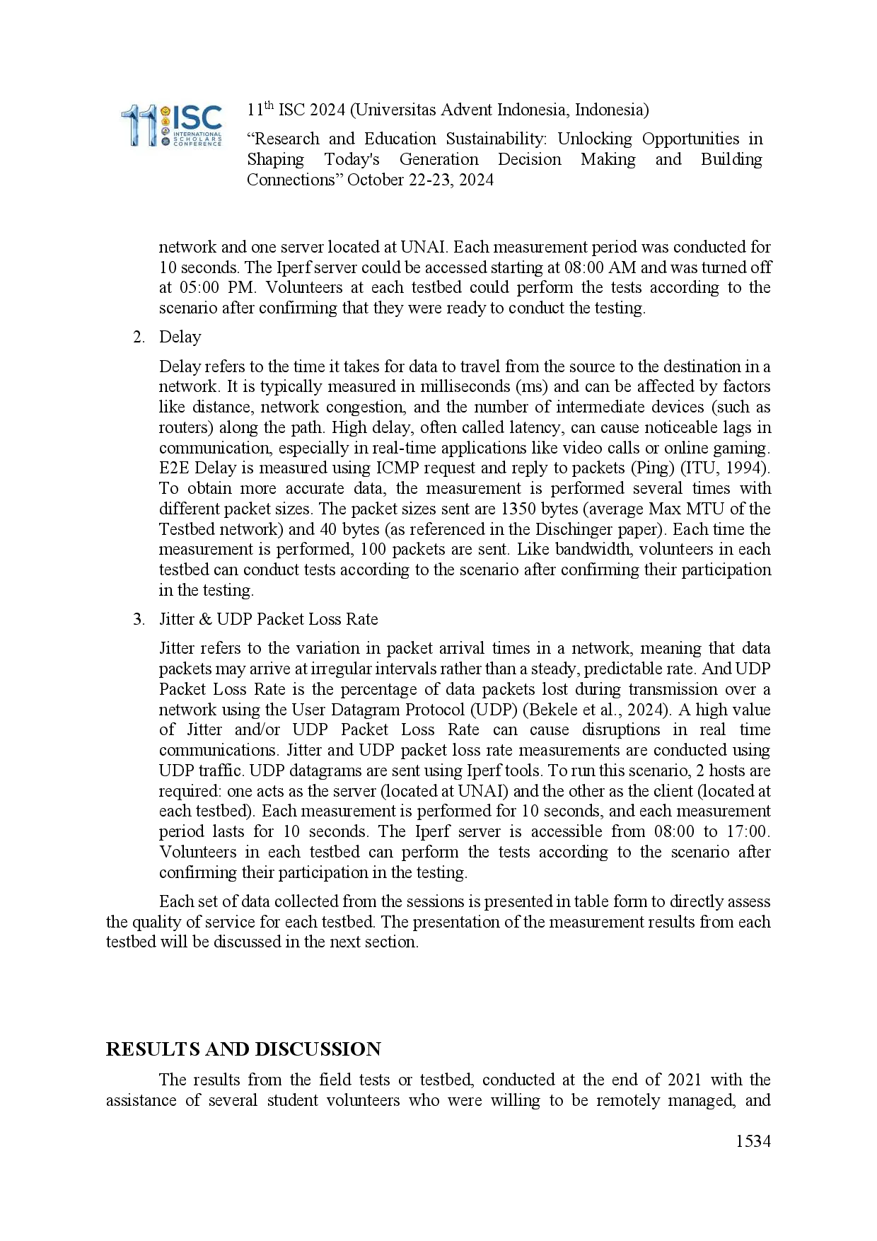 juris Feasibility Study of Universitas Advent Indonesia Network for Hybrid Distance Learning