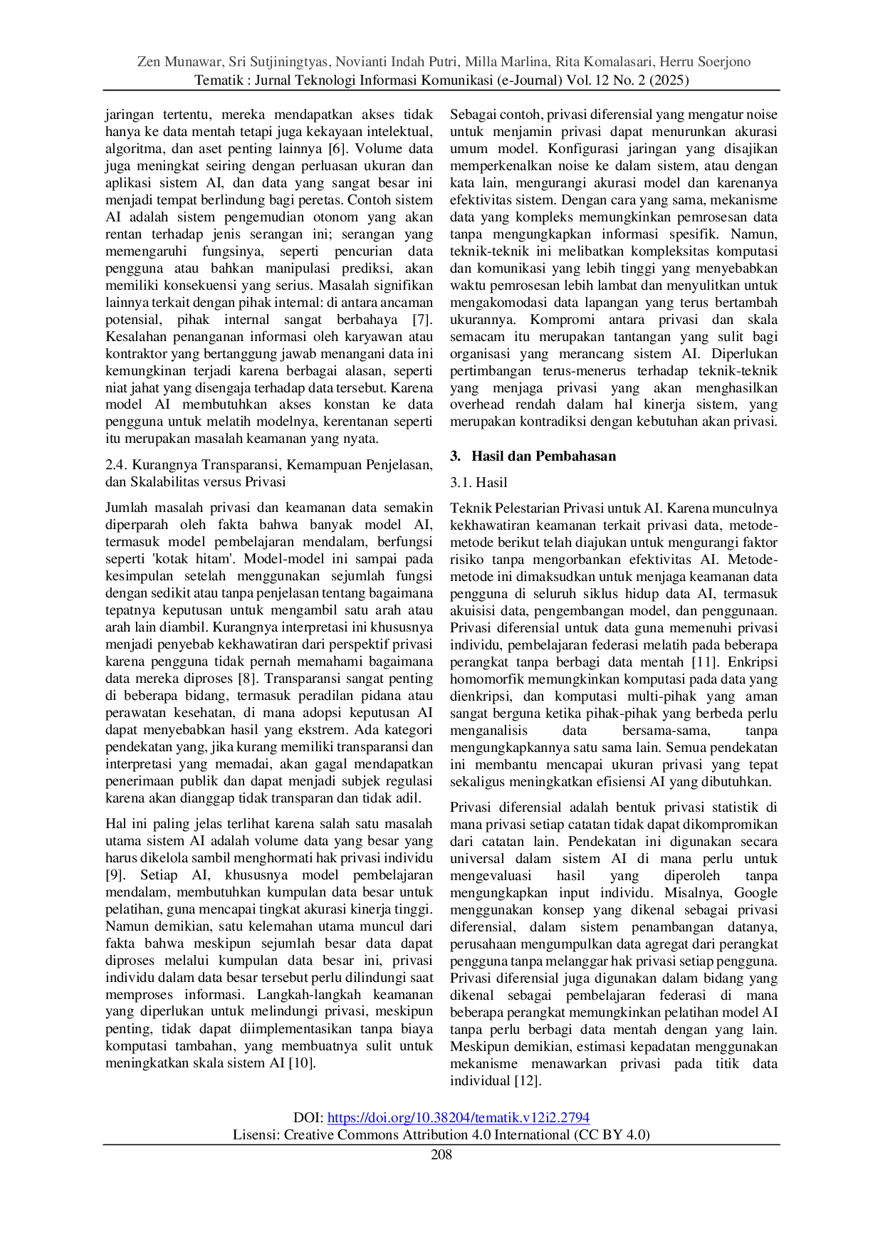 JURIS Solusi AI Untuk Melindungi Privasi dan Keamanan Data Pengguna