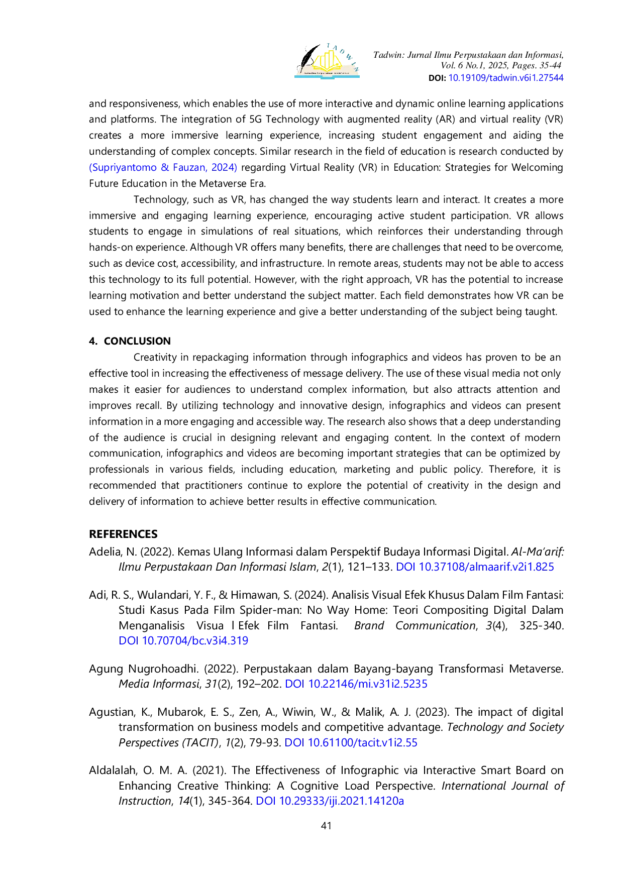 JURIS Creativity in Infographic and Video Repackaging for Message Transferring