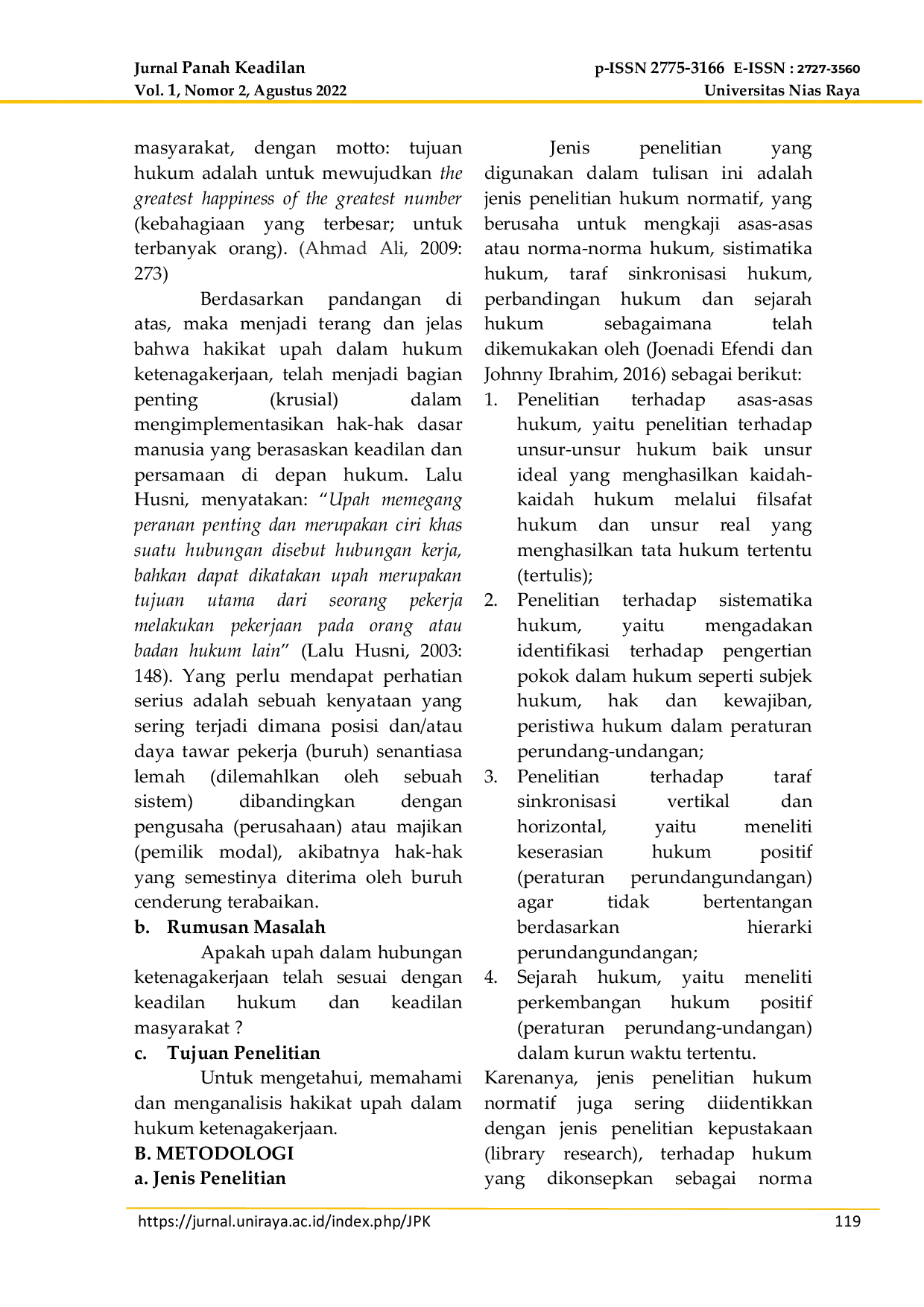 JURIS Hakikat Upah Dalam Hubungan Ketenagakerjaan