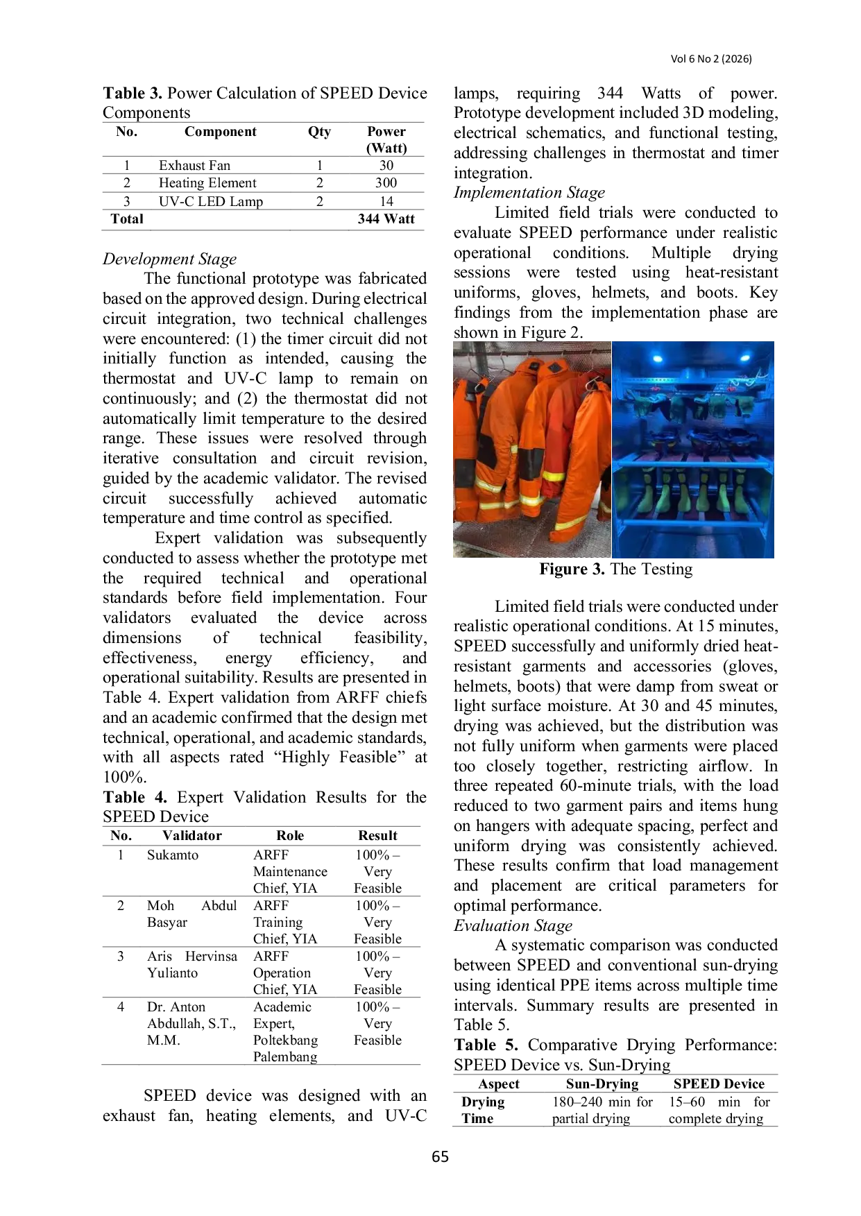 JURIS Speed Tool Innovation for Routine Maintenance of Personal Protective Equipment
