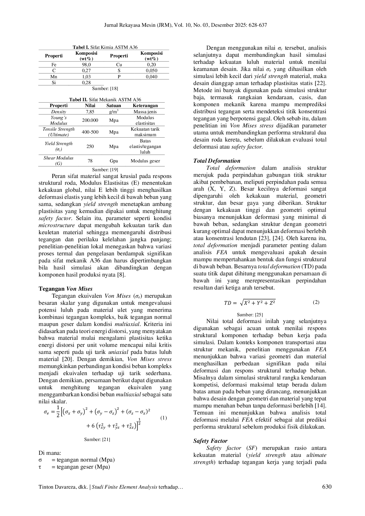 JURIS Finite Element Analysis Study of the Structural Strength of Two Wheel Train Design Using ANSYS Workbench 17 2