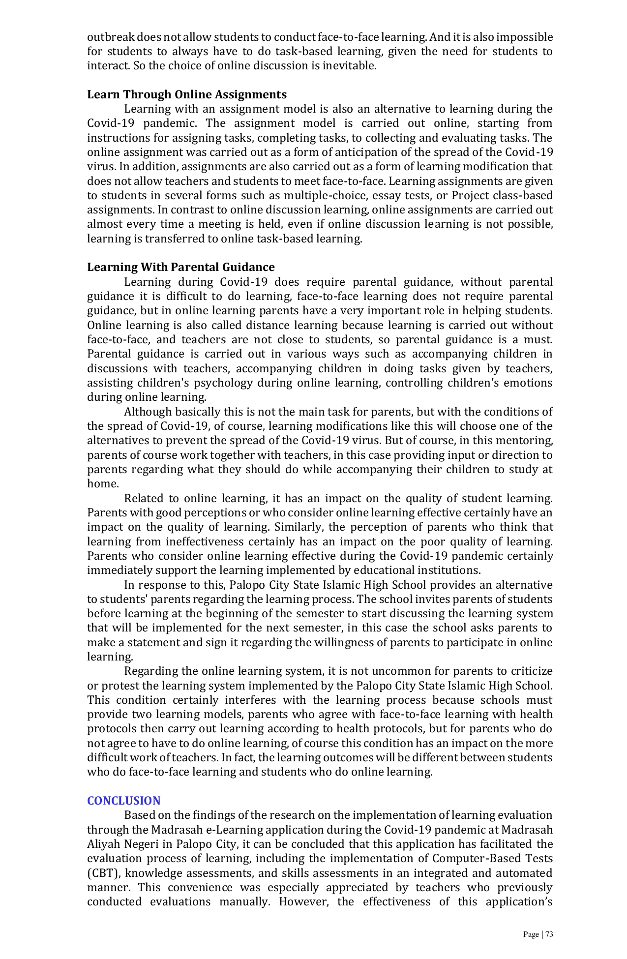 JURIS Challenges and Solutions for the Implementation of Digital Based Learning in Madrasa Tantangan dan Solusi Penerapan Pembelajaran Berbasis Digital di Madrasah