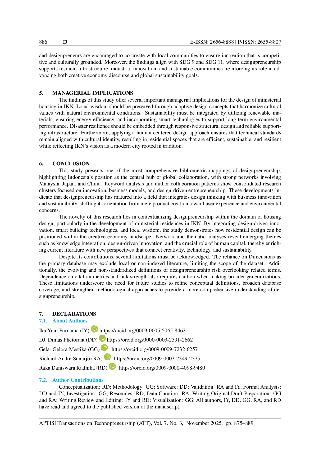 JURIS Mapping Designpreneur Paradigm for Sustainability Housing of Ministerial in Nusantara Capital City IKN