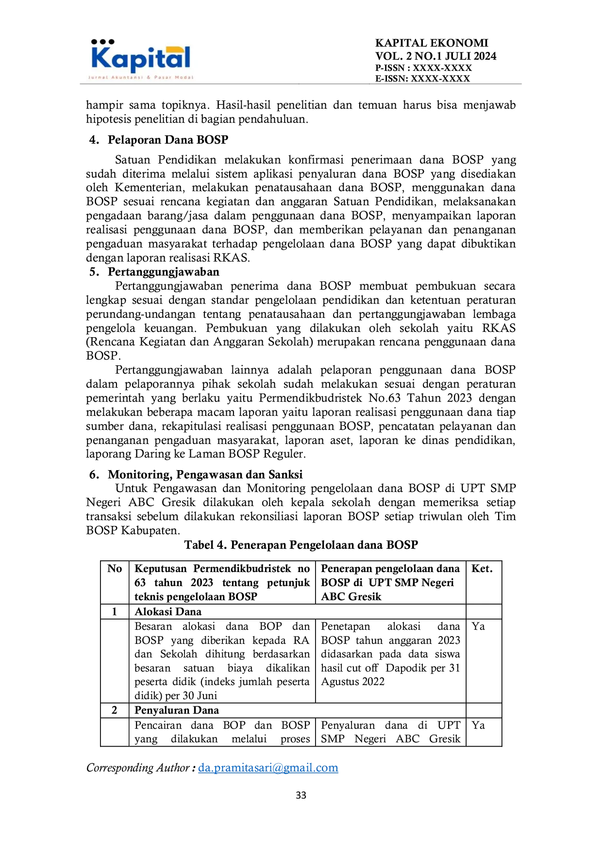 JURIS Analisis Penerapan Peraturan Menteri Pendidikan Kebudayaan Riset Dan Teknologi Nomor 63 Tahun 2023