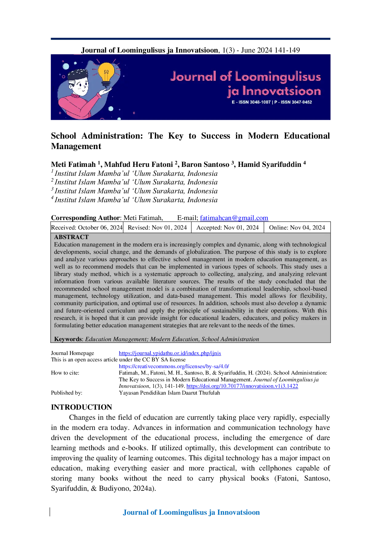 JURIS School Administration The Key to Success in Modern Educational Management