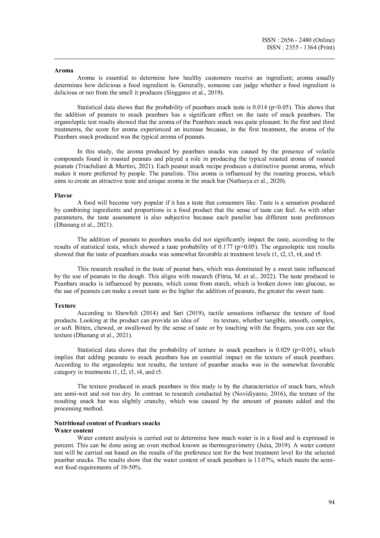 JURIS Effect of Peanut Addition Arachis hypogea On Organoleptic Properties Nutritional Value and AcceptabilitySnack Peanbars for Pregnant Women in the Working Area