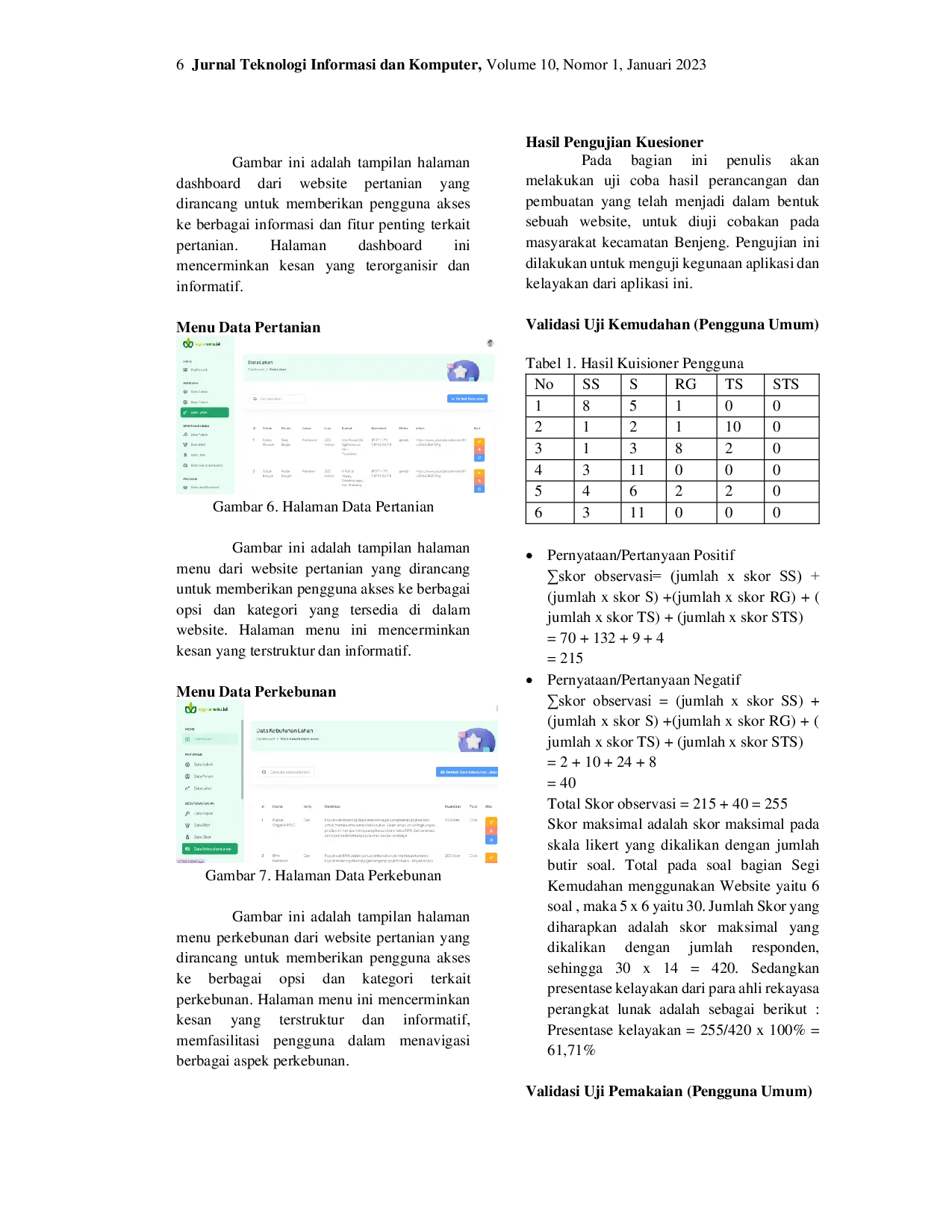 JURIS Rancang Bangun Aplikasi Produksi Pertanian Perkebunan Berbasis Website Dengan Menggunakan Framework Laravel