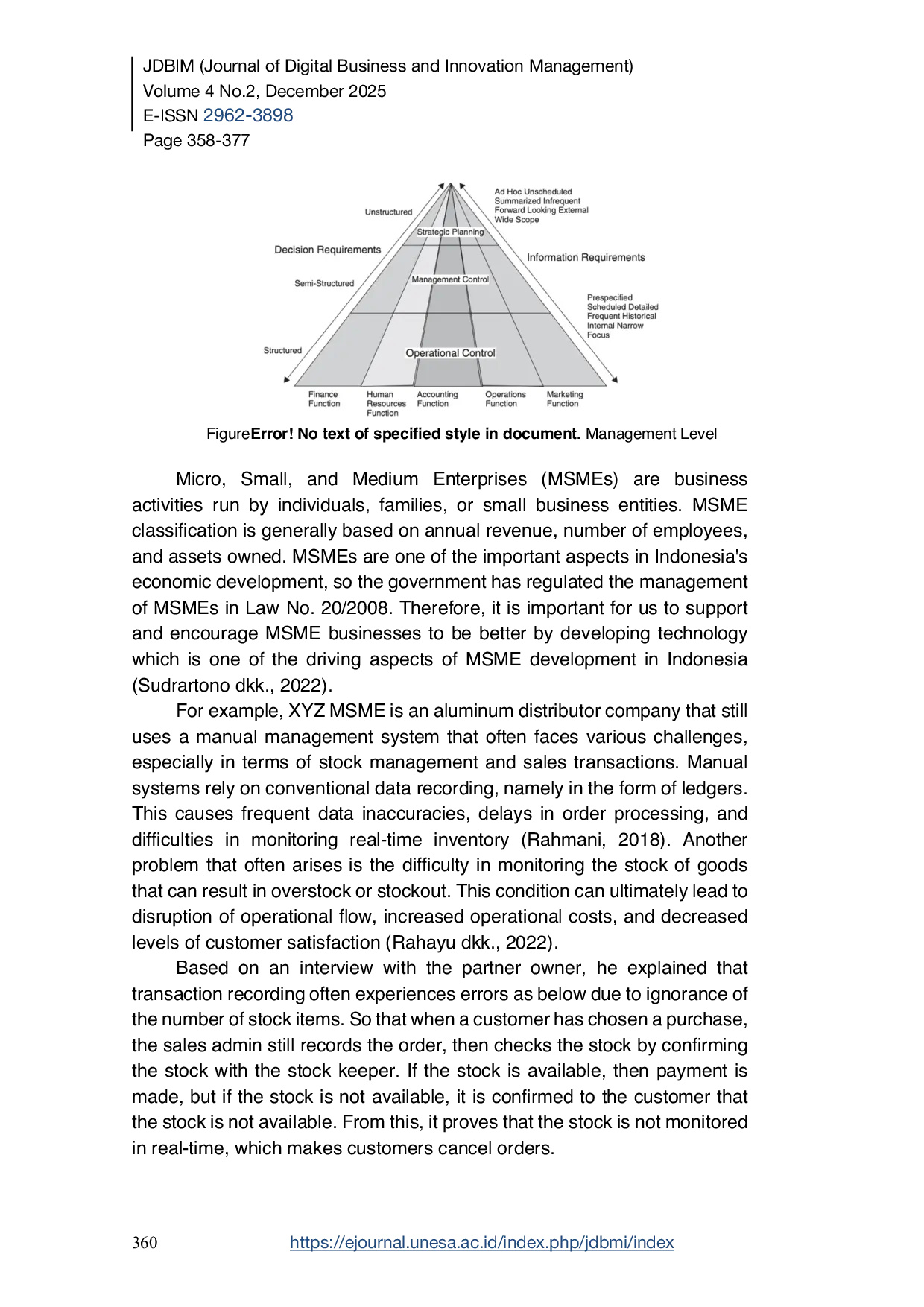 JURIS Implementation of Enterprise Resource Planning Inventory and Point of Sales Module Study Case at XYZ Distributor Company