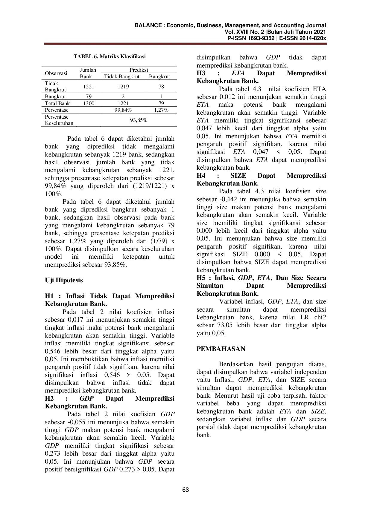 JURIS Kebangkrutan Bank Pasca Krisis Ekonomi Global di ASEAN