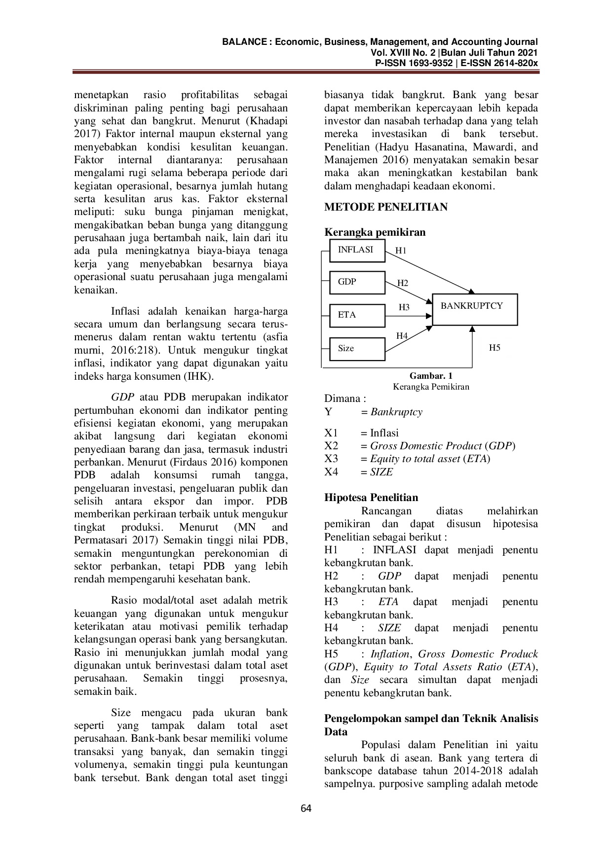 JURIS Kebangkrutan Bank Pasca Krisis Ekonomi Global di ASEAN
