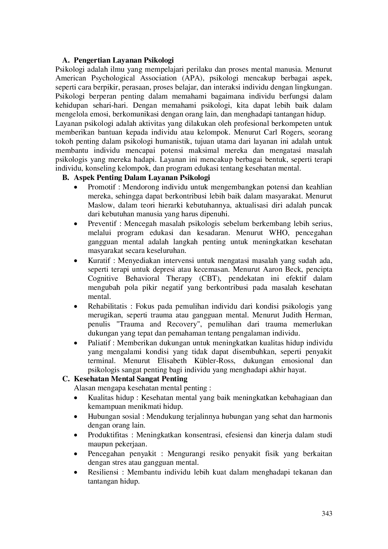 JURIS Pentingnya Layanan Psikologis Pada Masyarakat