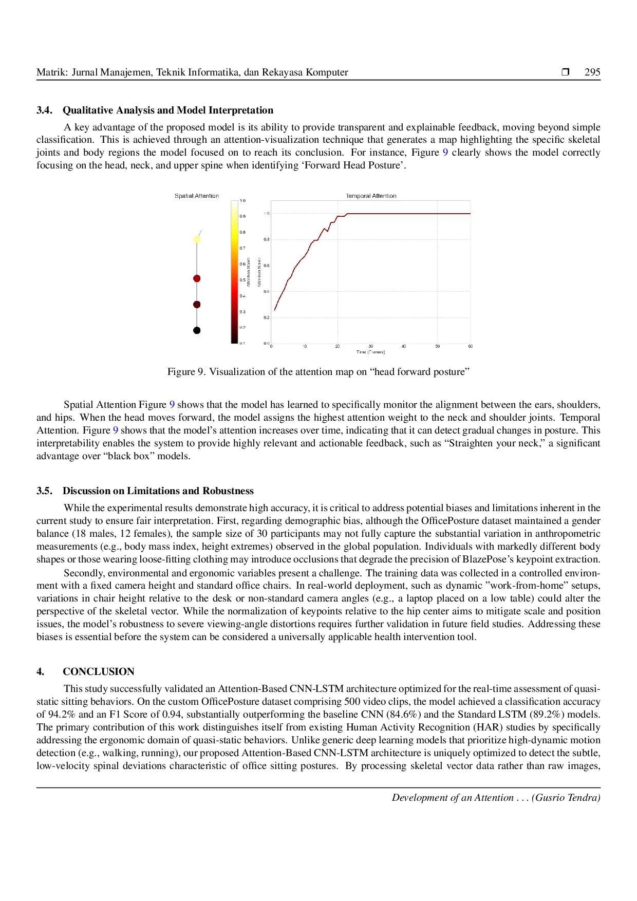 JURIS Development of an Attention Based Convolutional Neural Network Long Short Term Memory Model for Real Time Ergonomic Analysis of Sitting Posture