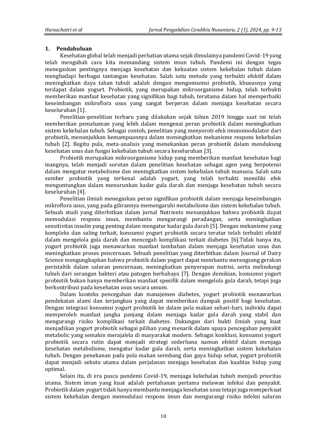 JURIS Manfaat Probiotik dalam Meningkatkan Kekebalan Tubuh