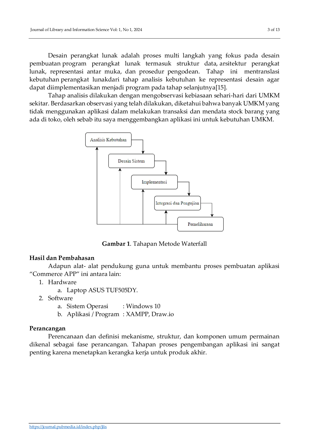 JURIS Rancang Bangun Seller Based Commerce App pada UMKM Berbasis Web