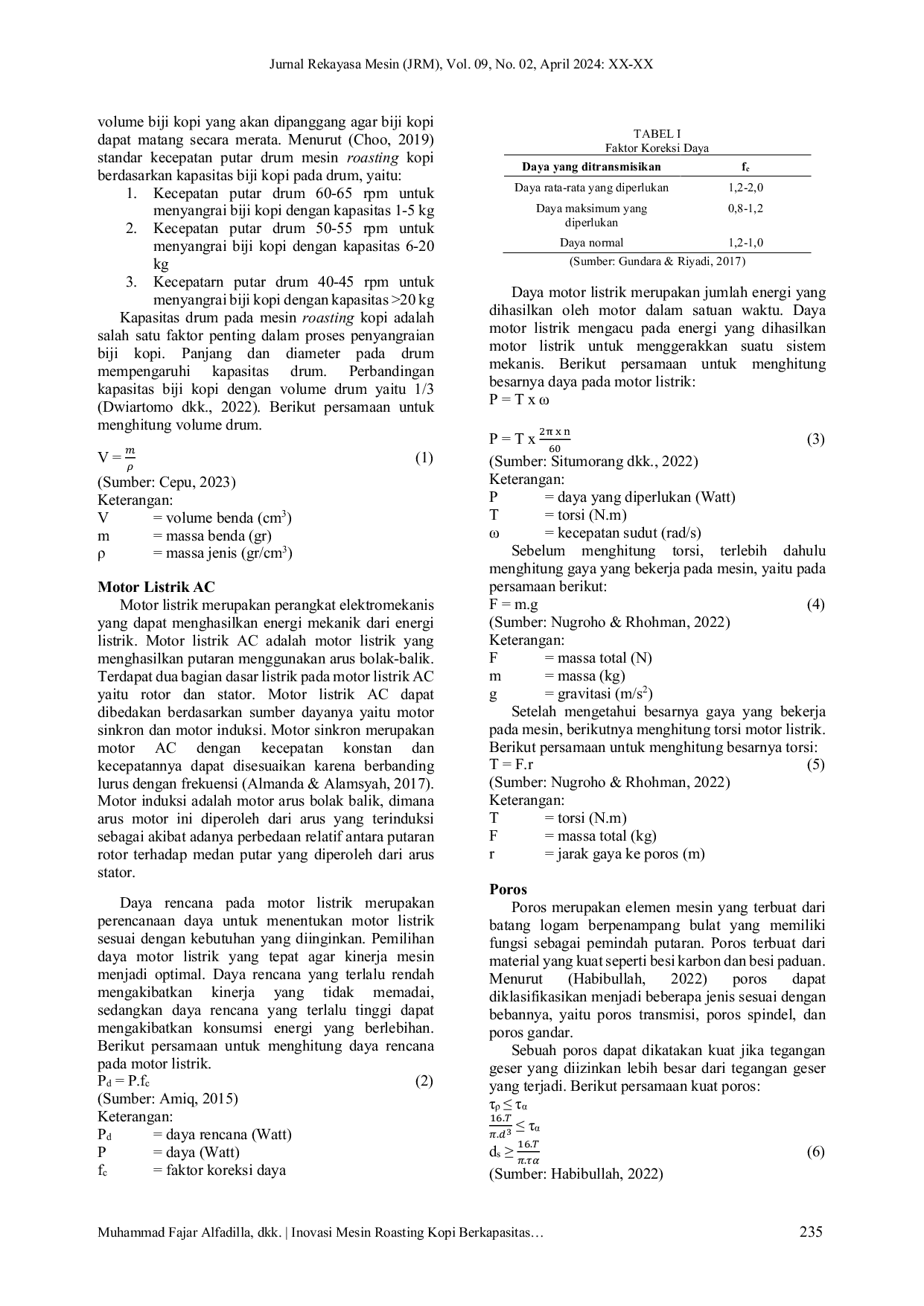 JURIS Inovasi Mesin Roasting Kopi Berkapasitas 2 Kg Jam dengan Pemanas Kompor Portable