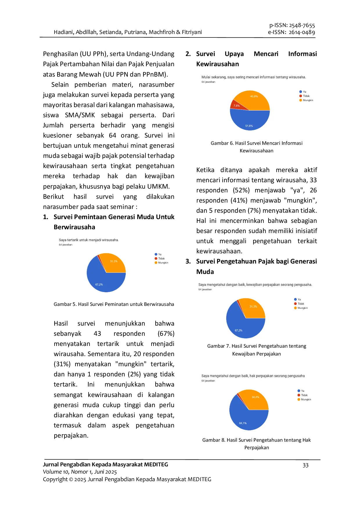 JURIS Peran Perguruan Tinggi melakukan Edukasi Perpajakan dalam Mendukung Terciptanya Generasi Muda Taat Pajak