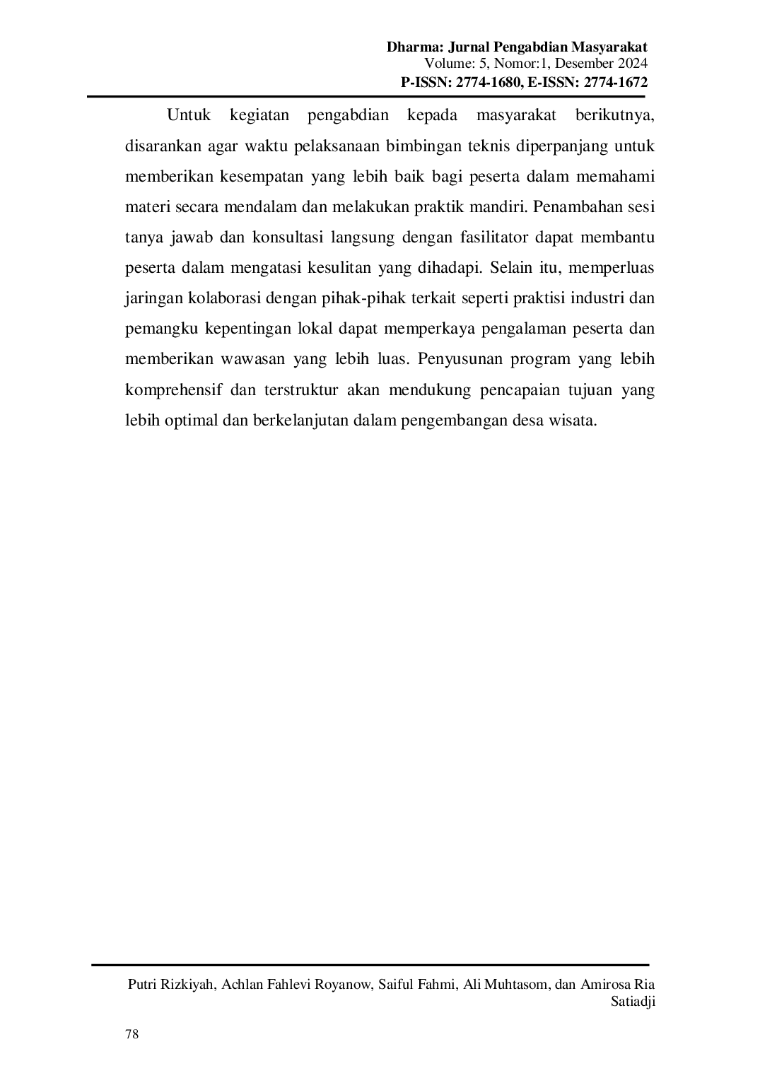 JURIS Peran Aktif Pemuda Karang Taruna Pujut dalam Pengembangan Desa Wisata Strategi Peningkatan Keterampilan dan Wawasan