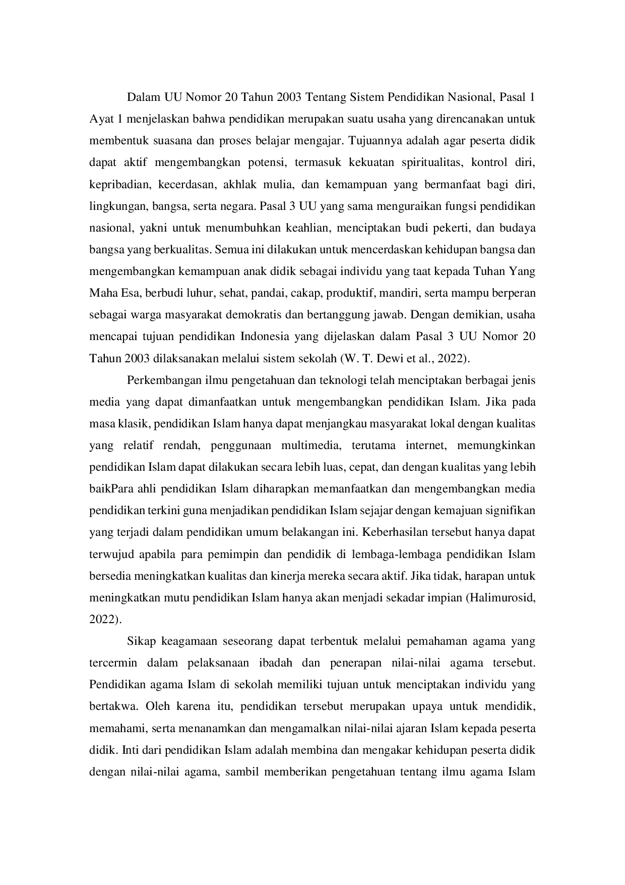 juris Strategi Penanaman Nilai PAI Dalam Memebentuk Karakter Religius Di Era Globalisasi