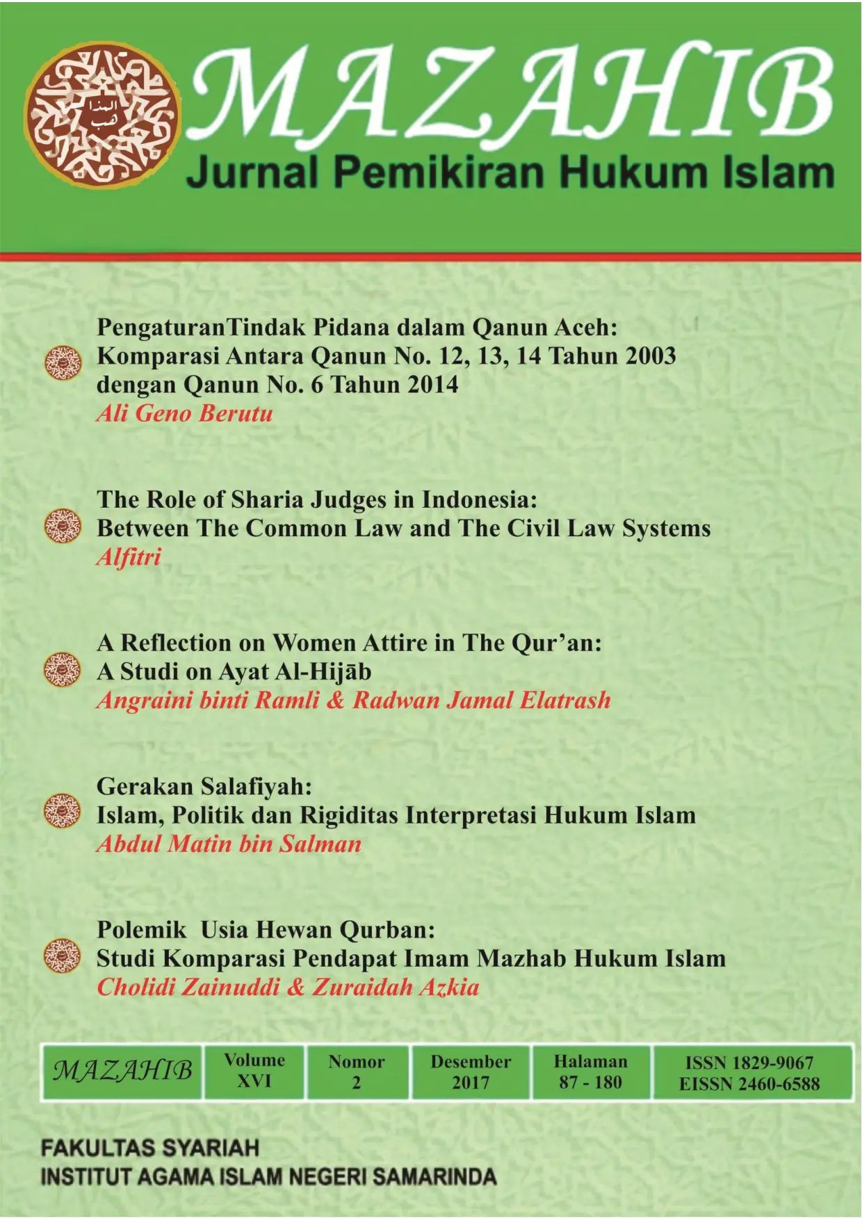 juris Table of Contents