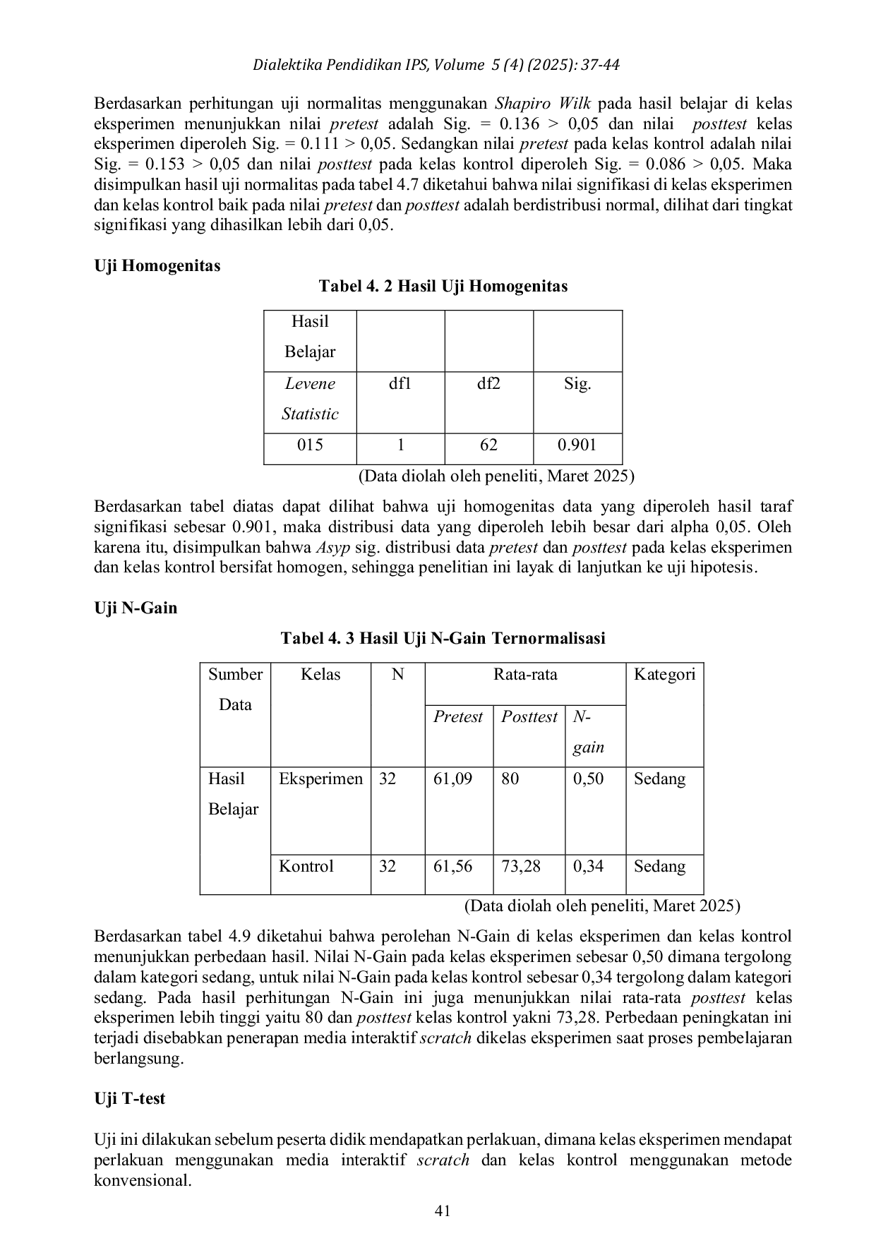 JURIS Efektivitas Media Interaktif Scratch Guna Meningkatkan Hasil Belajar Literasi Ekonomi Siswa Pada Materi Perdagangan Internasional di Kelas VIII SMP