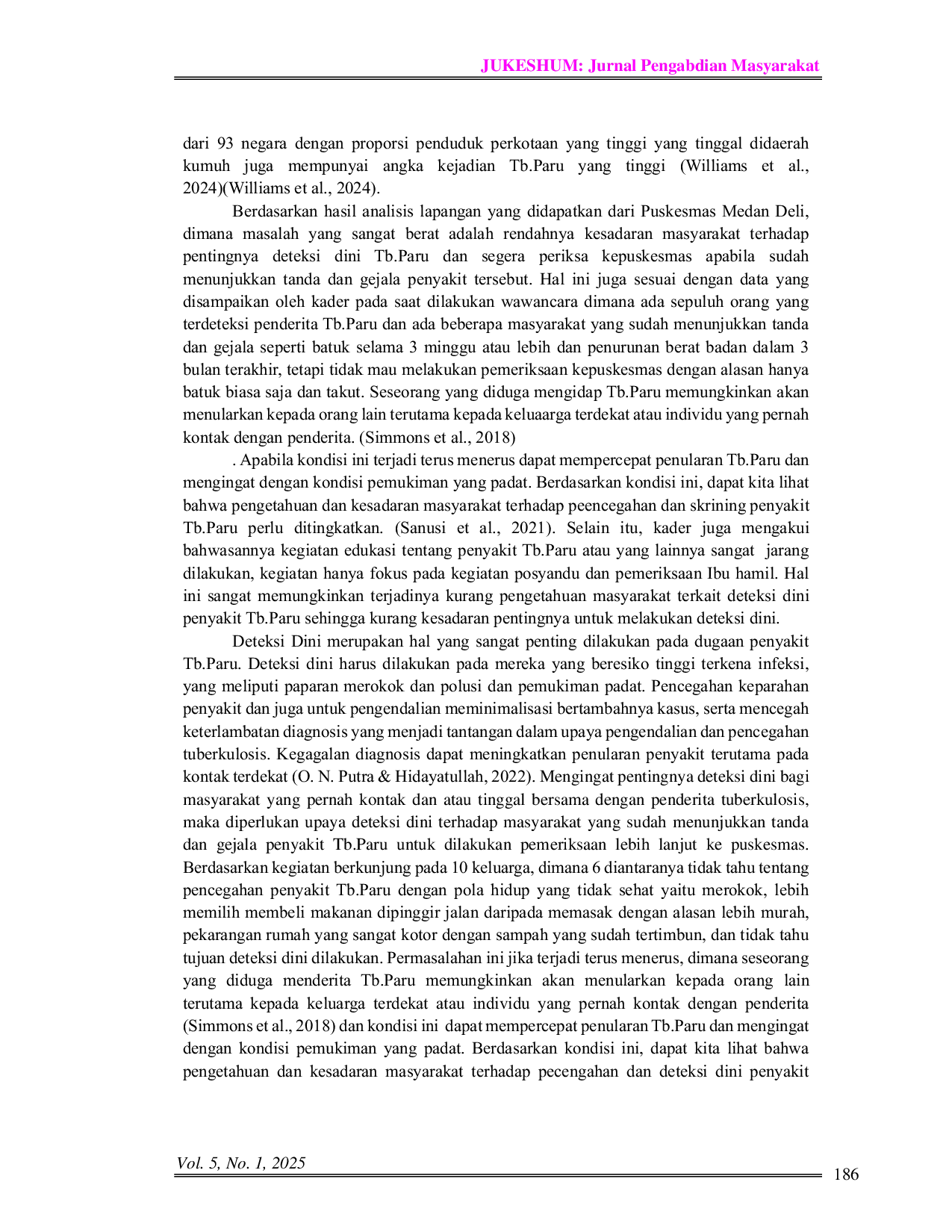 JURIS M Health Based GERAT in Prevention and Early Detection of Pulmonary Tuberculosis in the Community of Tanjung Hilir Village Medan GERAT Berbasis m Health dalam Pencegahan dan Deteksi Dini Tuberkulosi