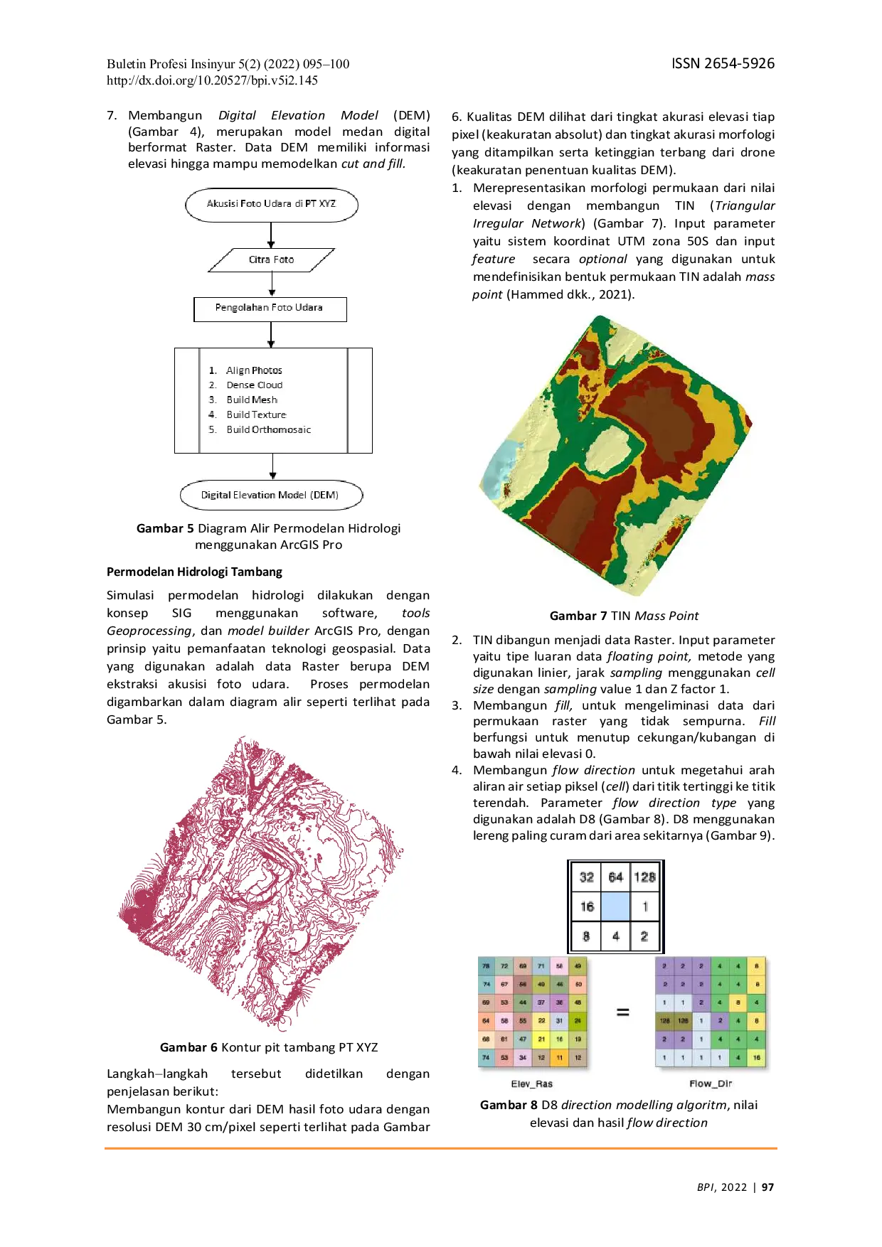 JURIS Pengolahan Foto Udara untuk Simulasi Permodelan Hidrologi Tambang