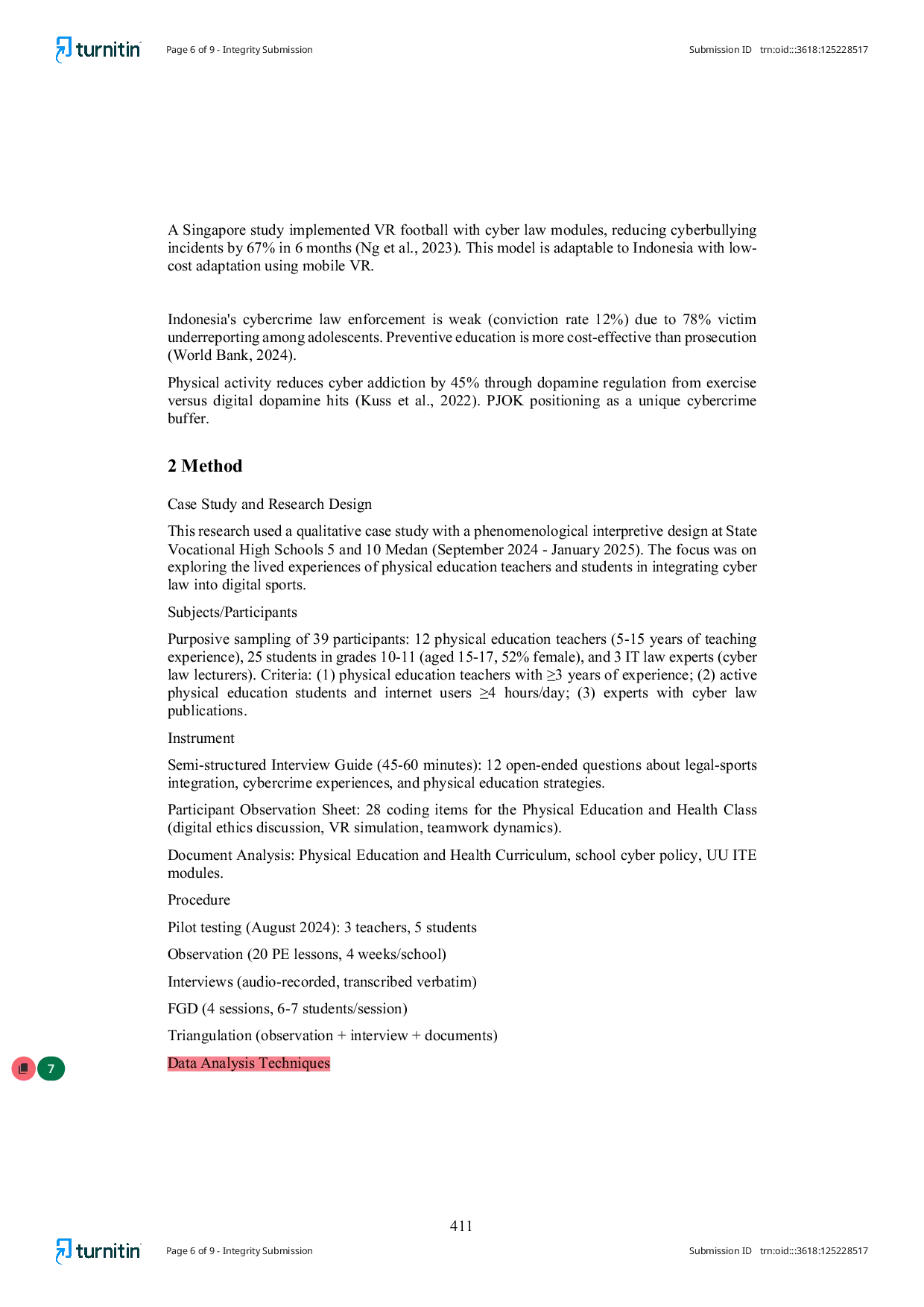 JURIS The Role of Law in the Digital Technology Era through Physical Education and Sports in Preventing Cybercrime in Adolescents in Schools