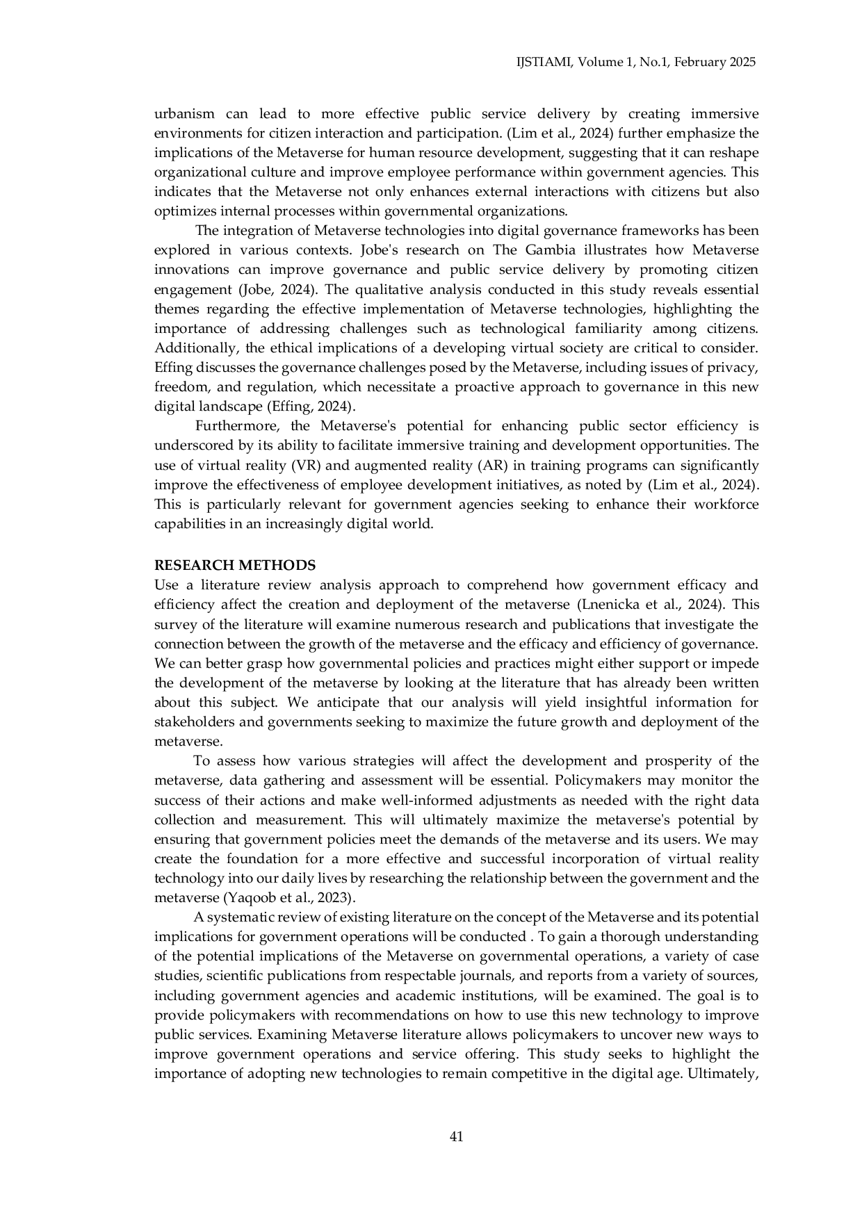 JURIS Embracing the Metaverse Transforming Government Efficiency and Effectiveness